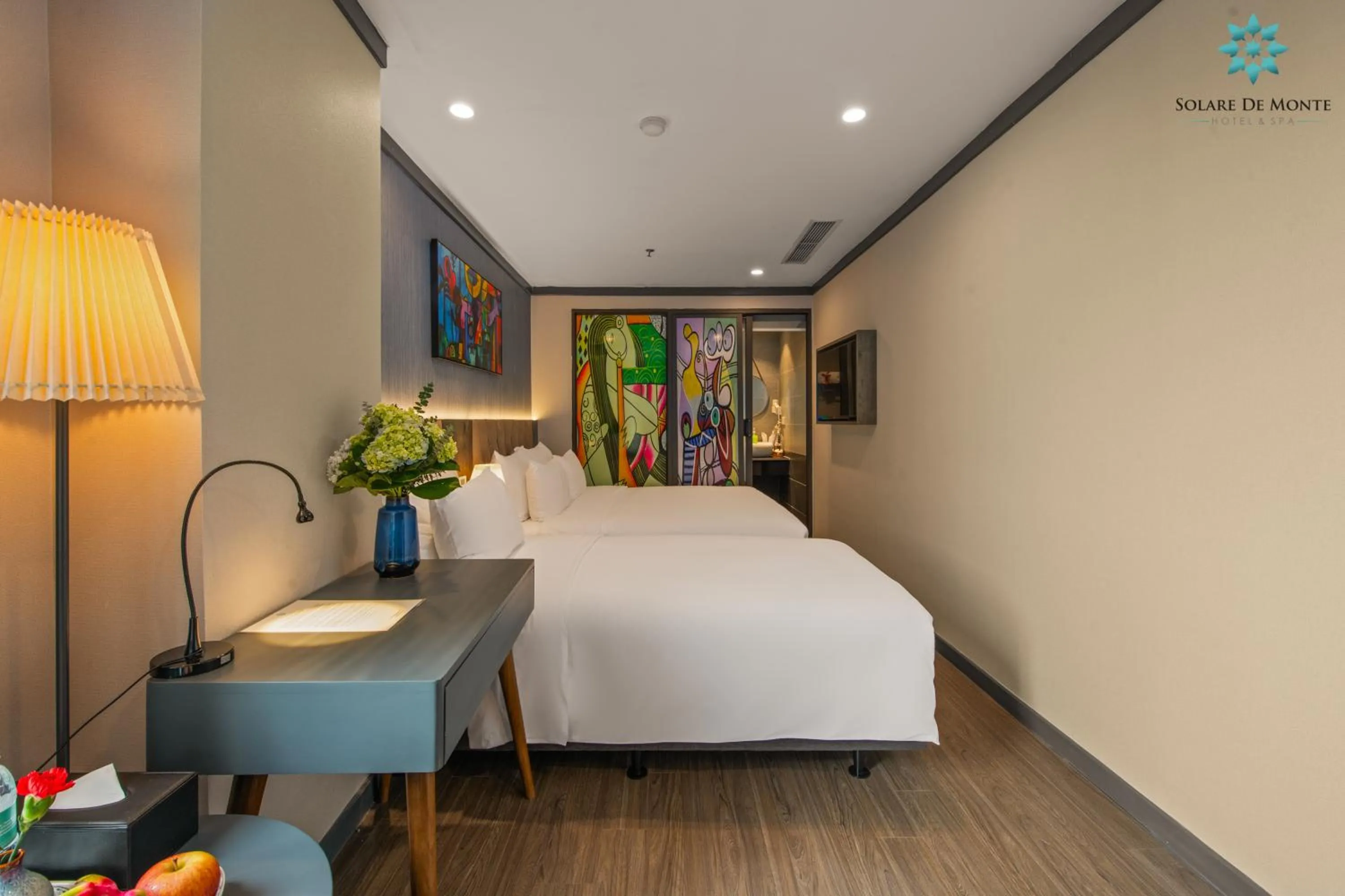 Photo of the whole room, Bed in Solare De Monte Hotel & Spa