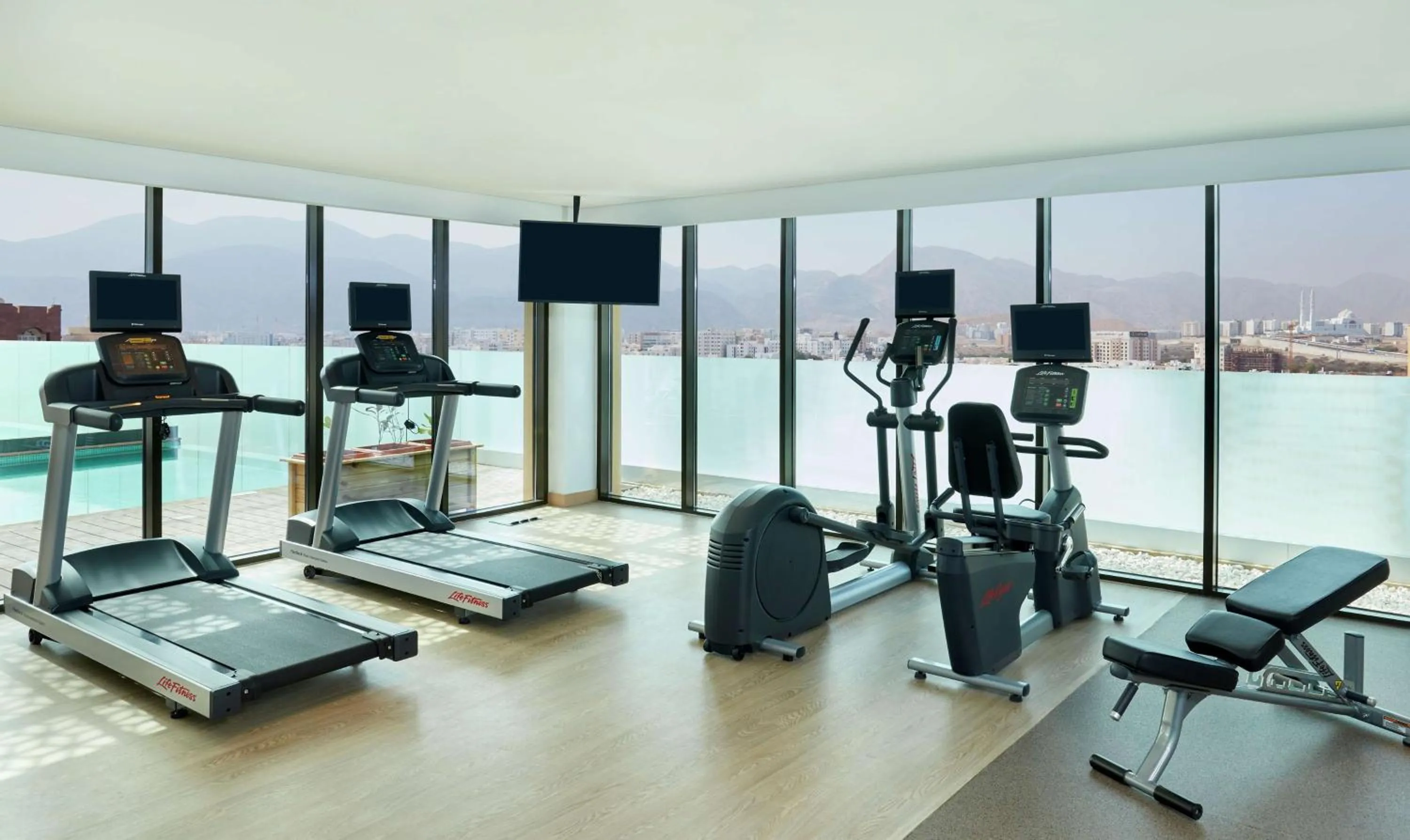 Fitness centre/facilities in Hilton Garden Inn Muscat Al Khuwair