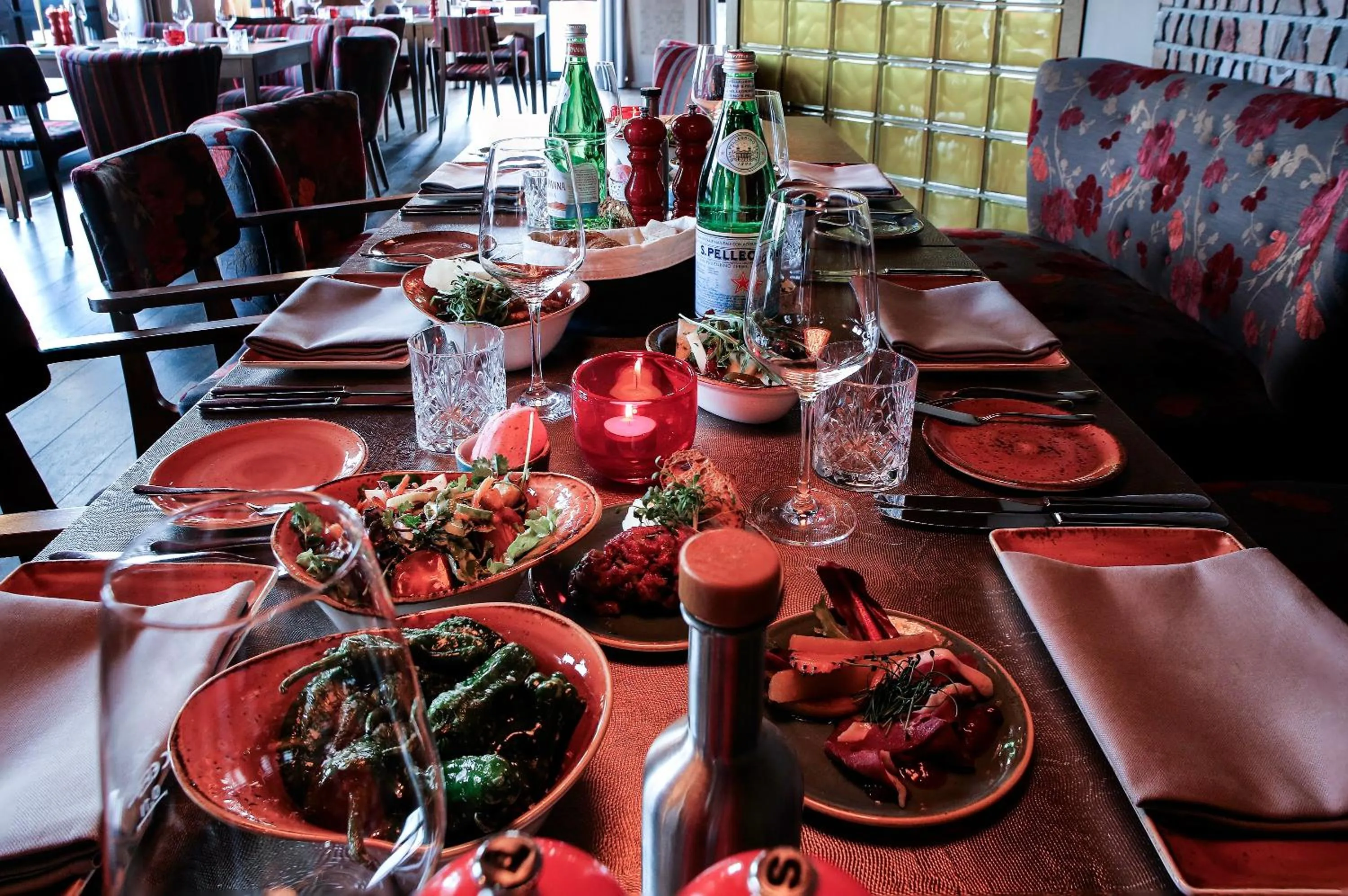 Food close-up in Altes Stahlwerk Business & Lifestyle Hotel