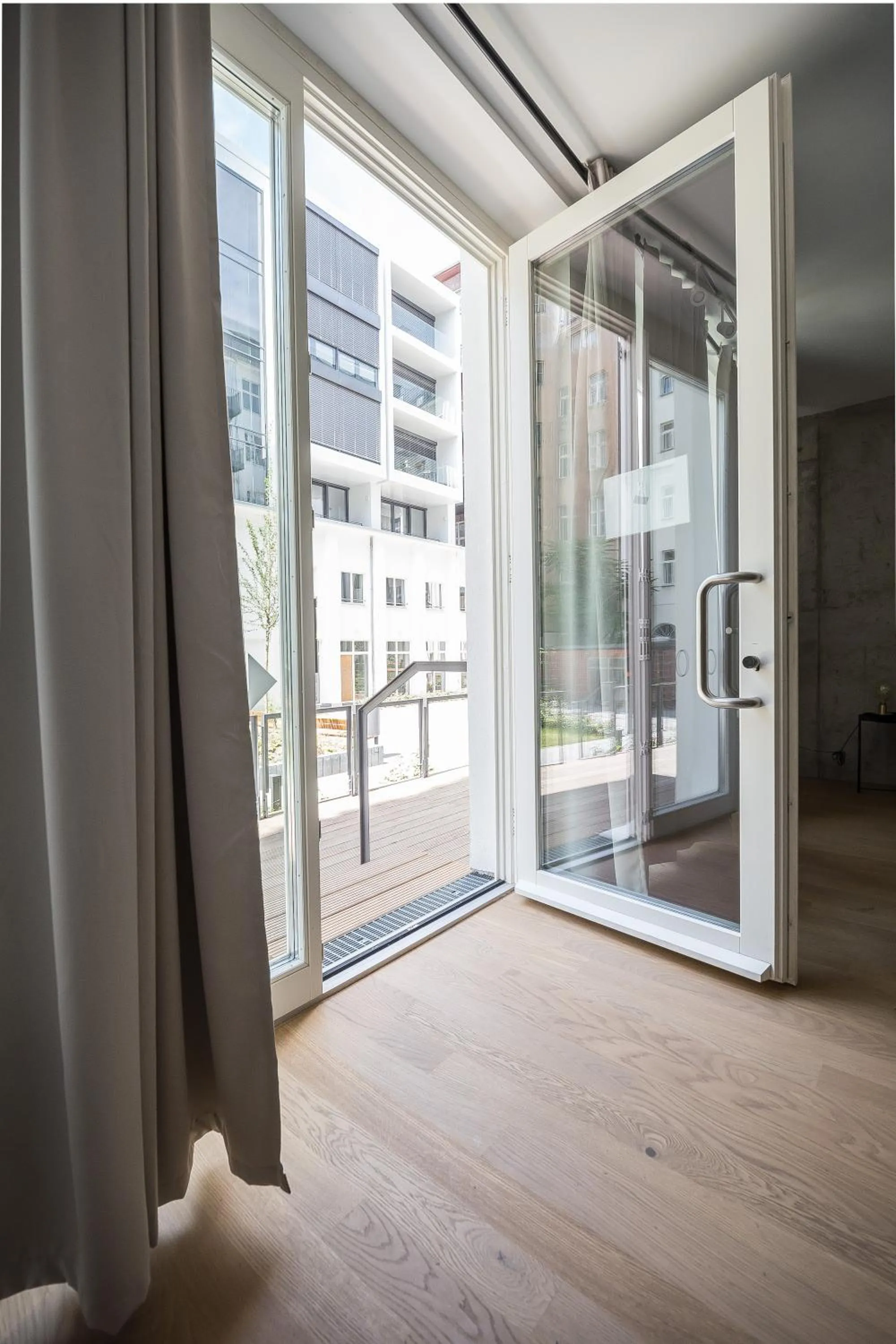 Balcony/Terrace in Nena Apartments Metropolpark Berlin - Mitte -Adult Only