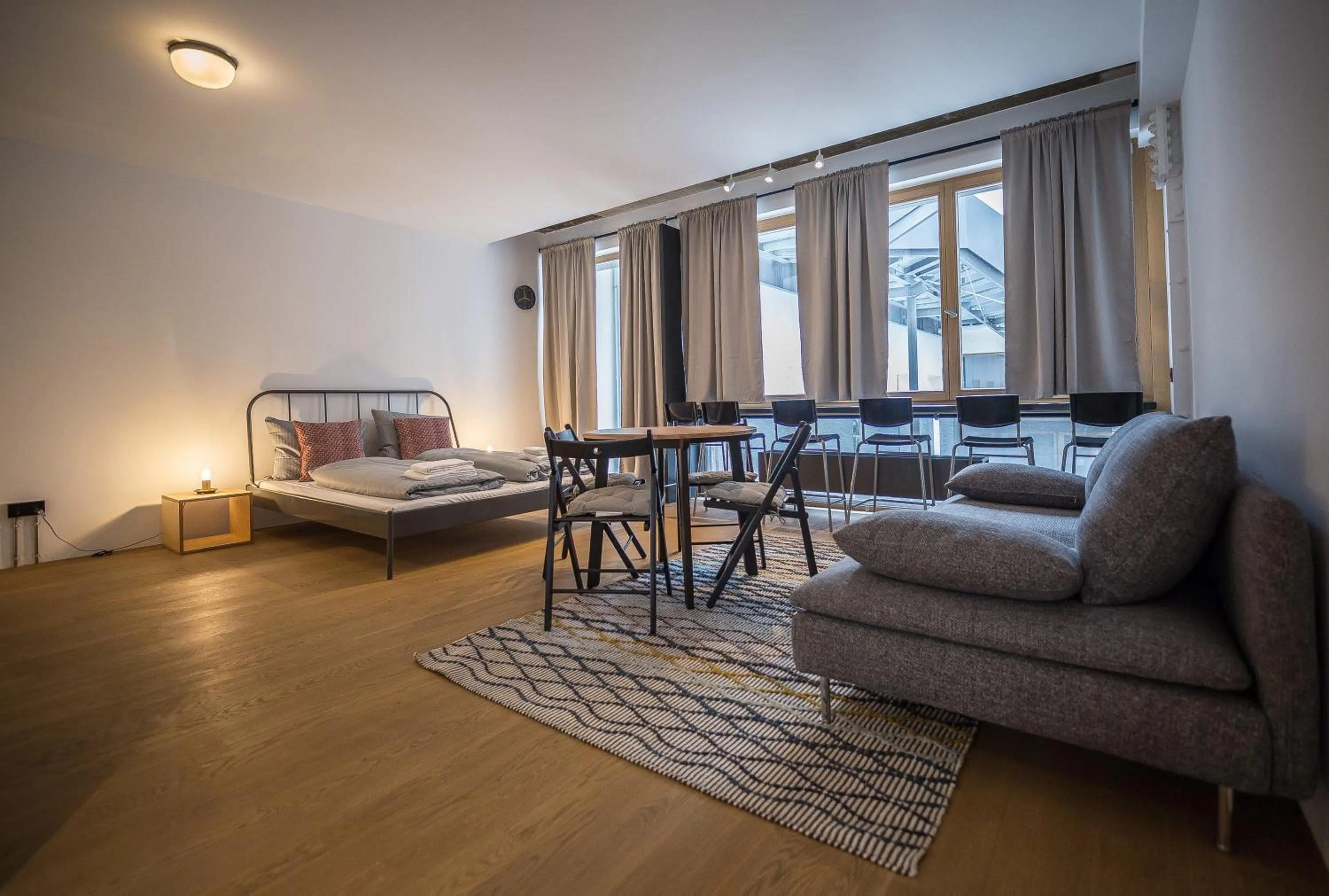 Living room in Nena Apartments Metropolpark Berlin - Mitte -Adult Only