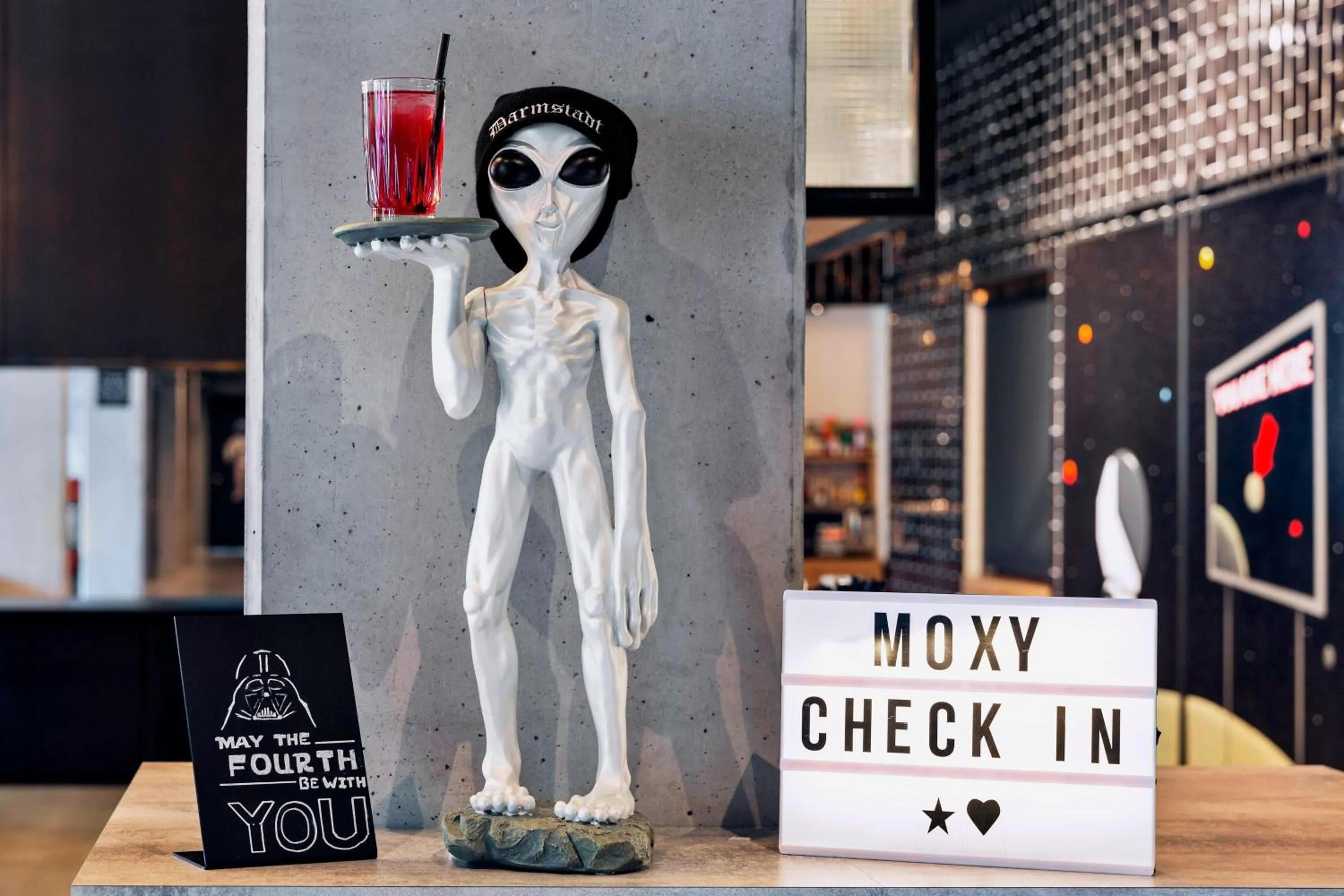 View (from property/room) in Moxy Darmstadt