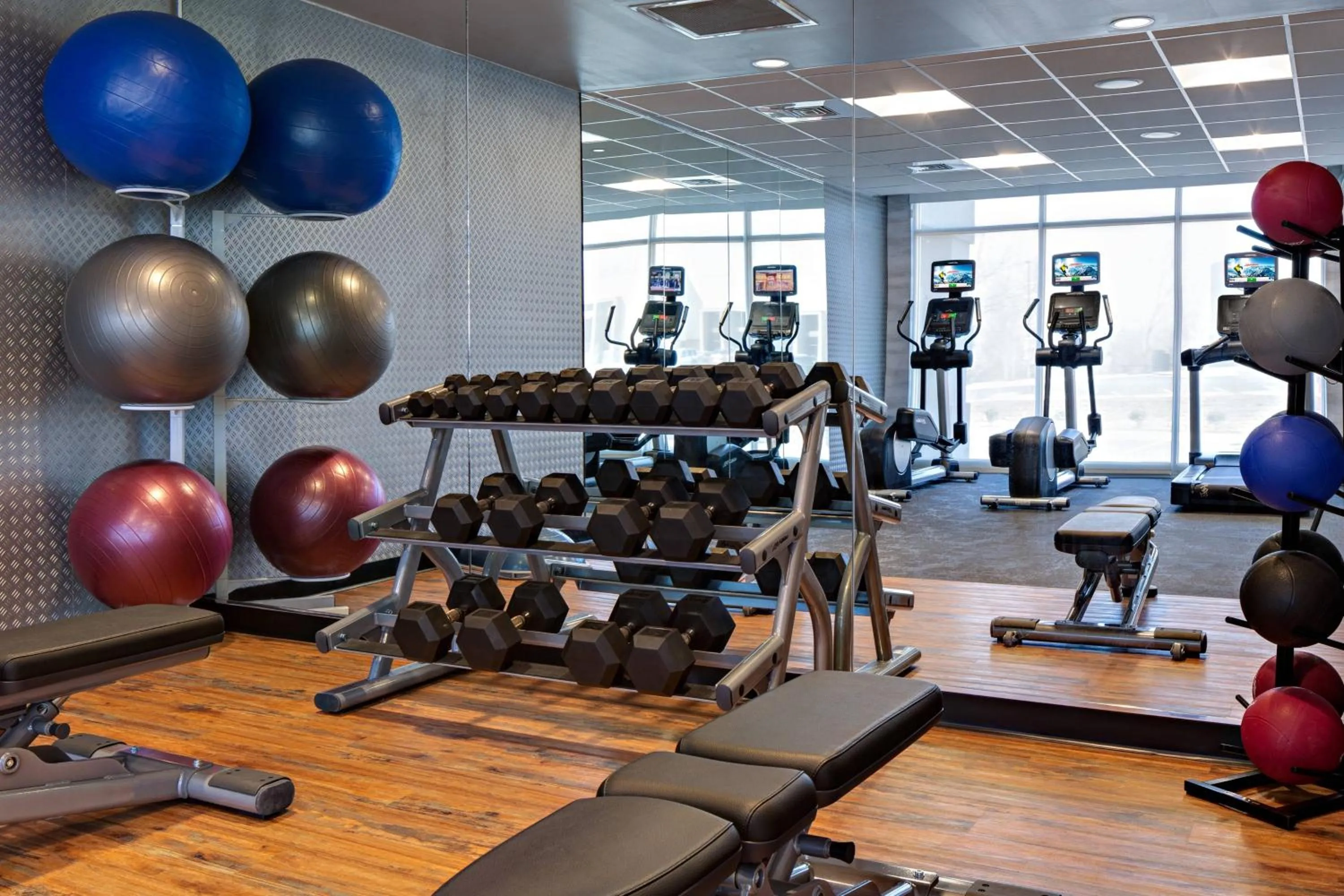 Fitness centre/facilities in Fairfield Inn & Suites by Marriott Fayetteville