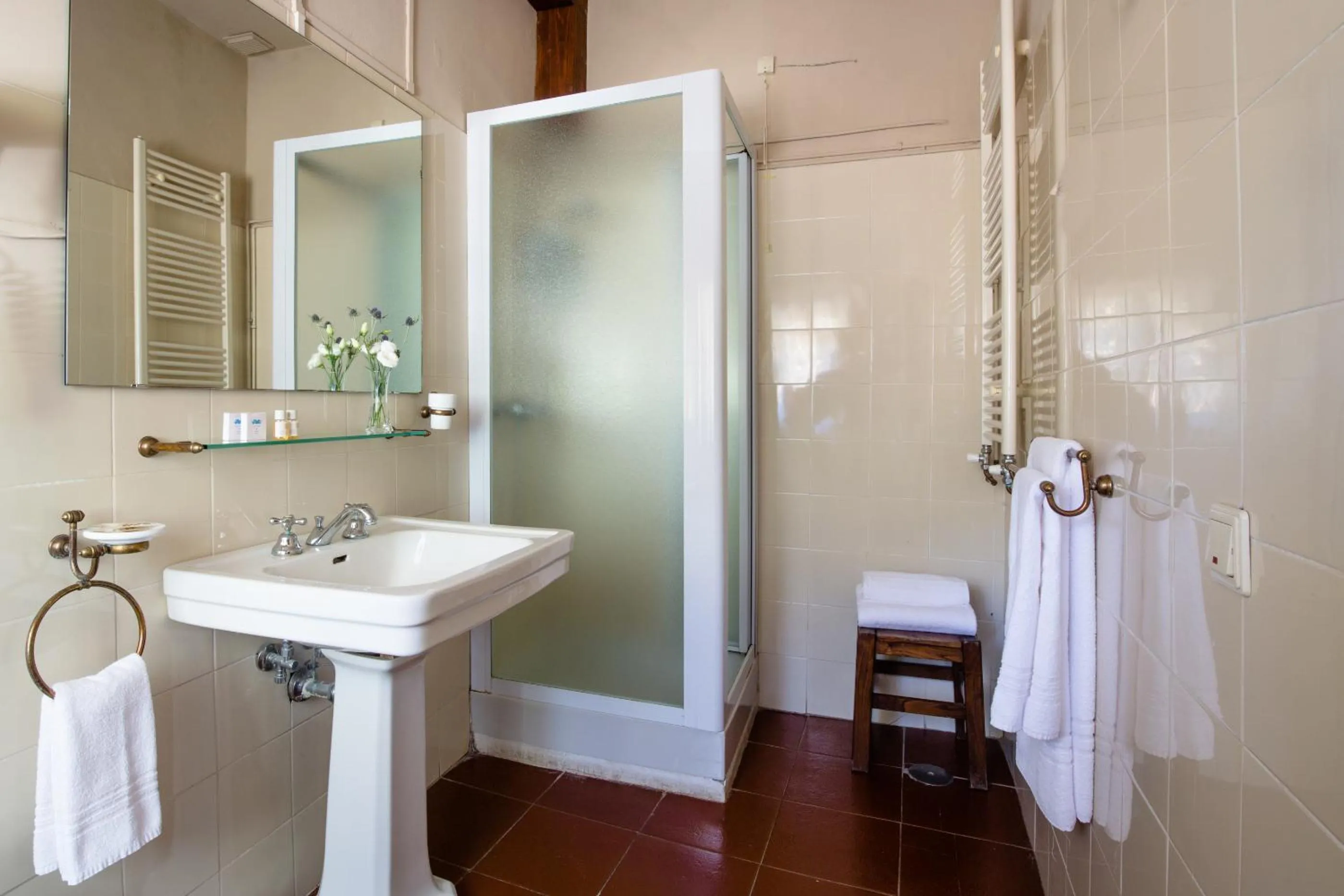 Shower in Hotel Villa Rinascimento