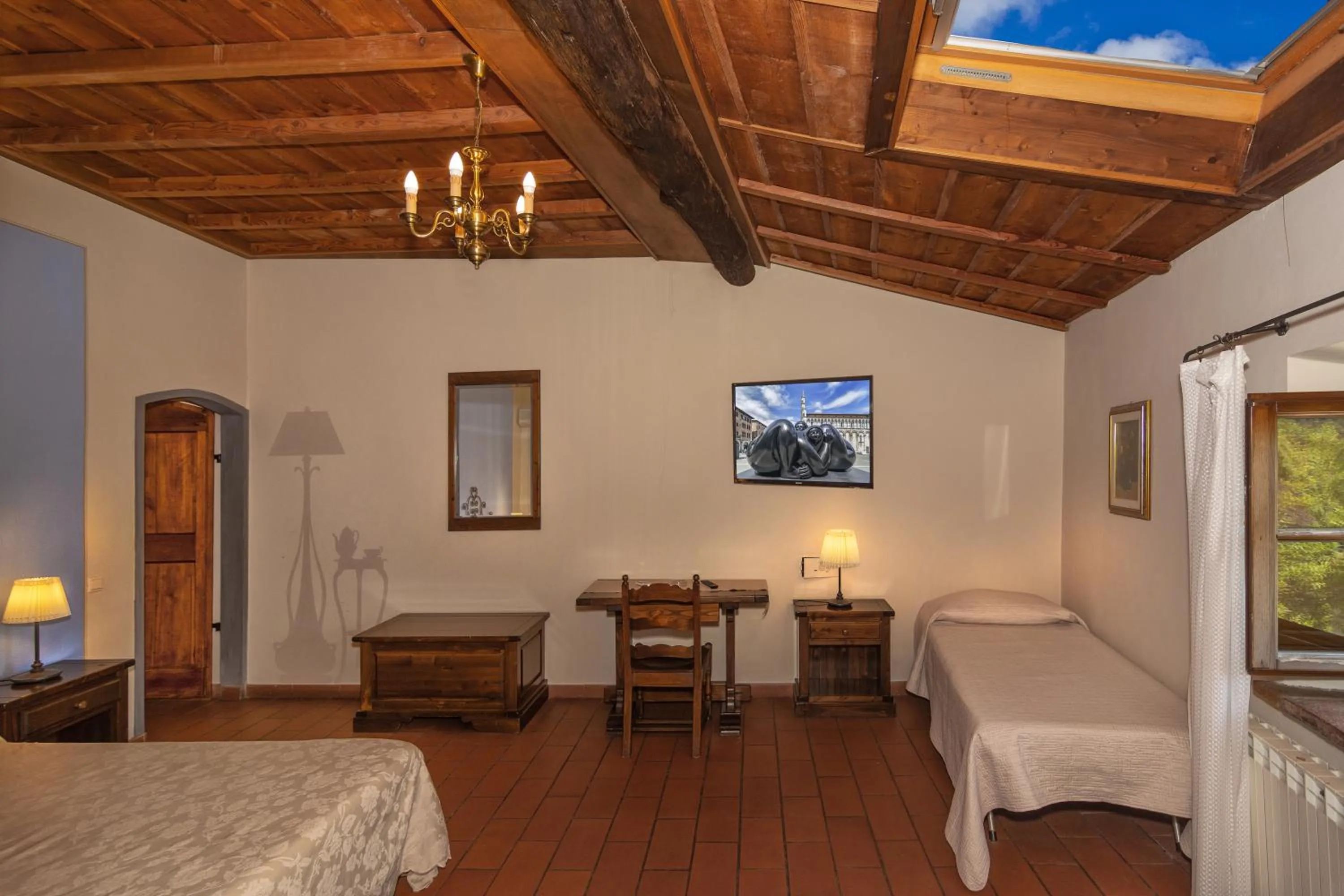 Photo of the whole room, Bed in Hotel Villa Rinascimento