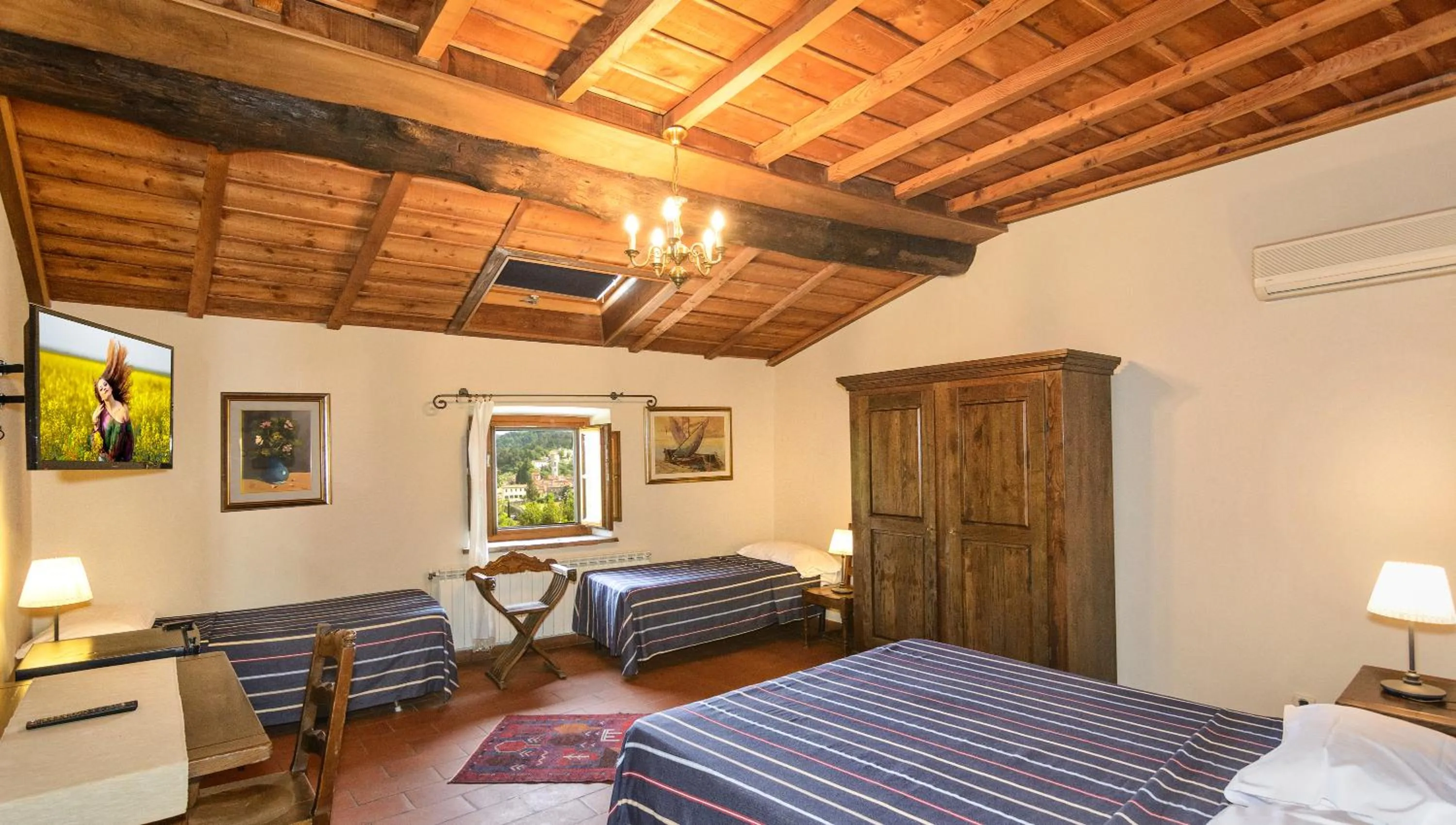 Bedroom, Bed in Hotel Villa Rinascimento