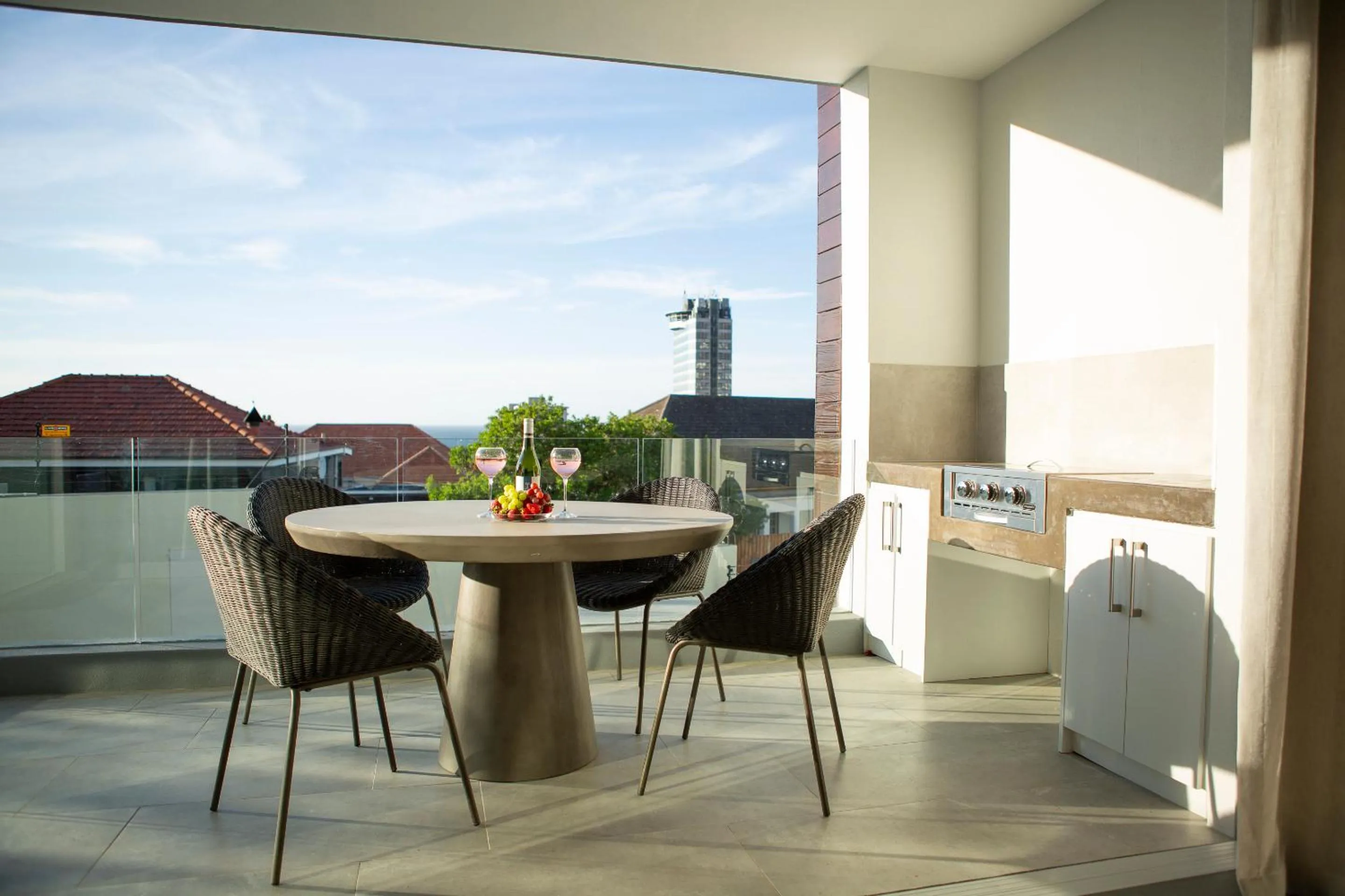 BBQ facilities in Elements Luxury Suites by Totalstay