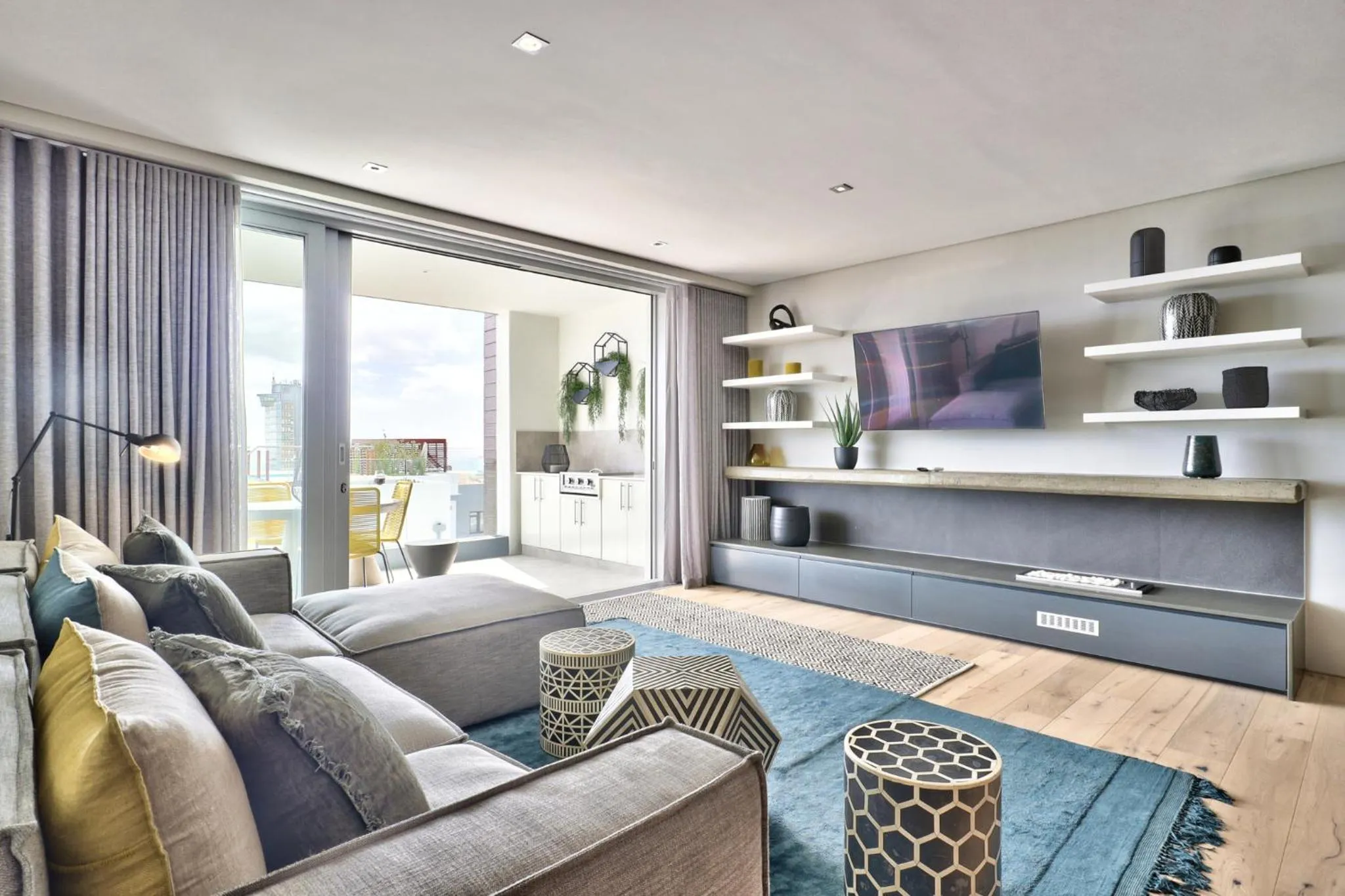 Living room in Elements Luxury Suites by Totalstay