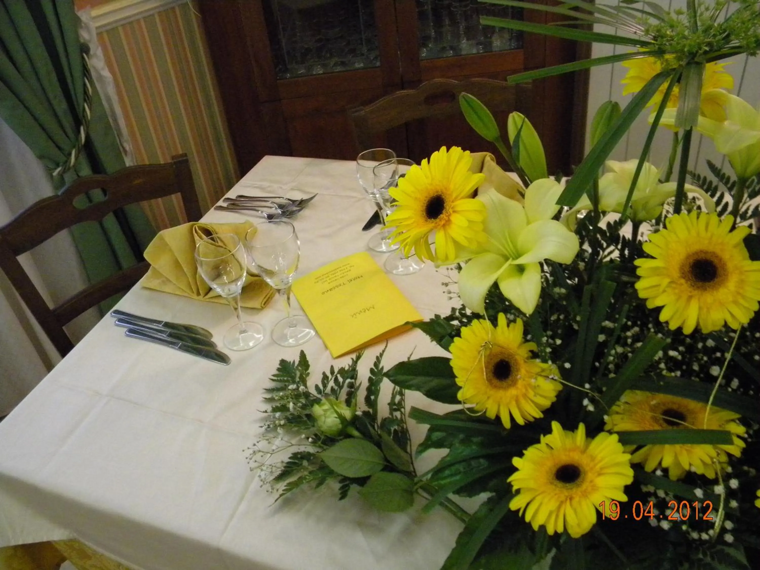 Restaurant/places to eat in Hotel Toscano