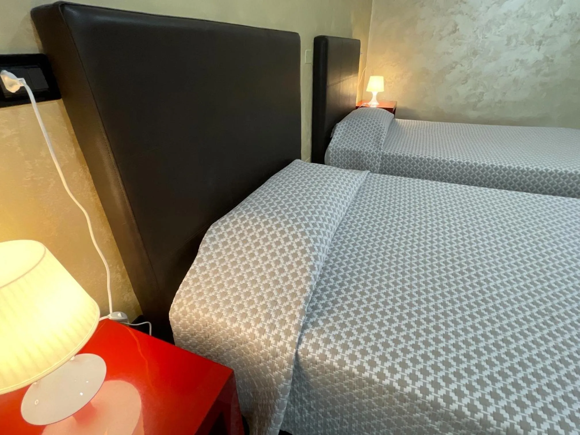 Bed in Hotel Toscano