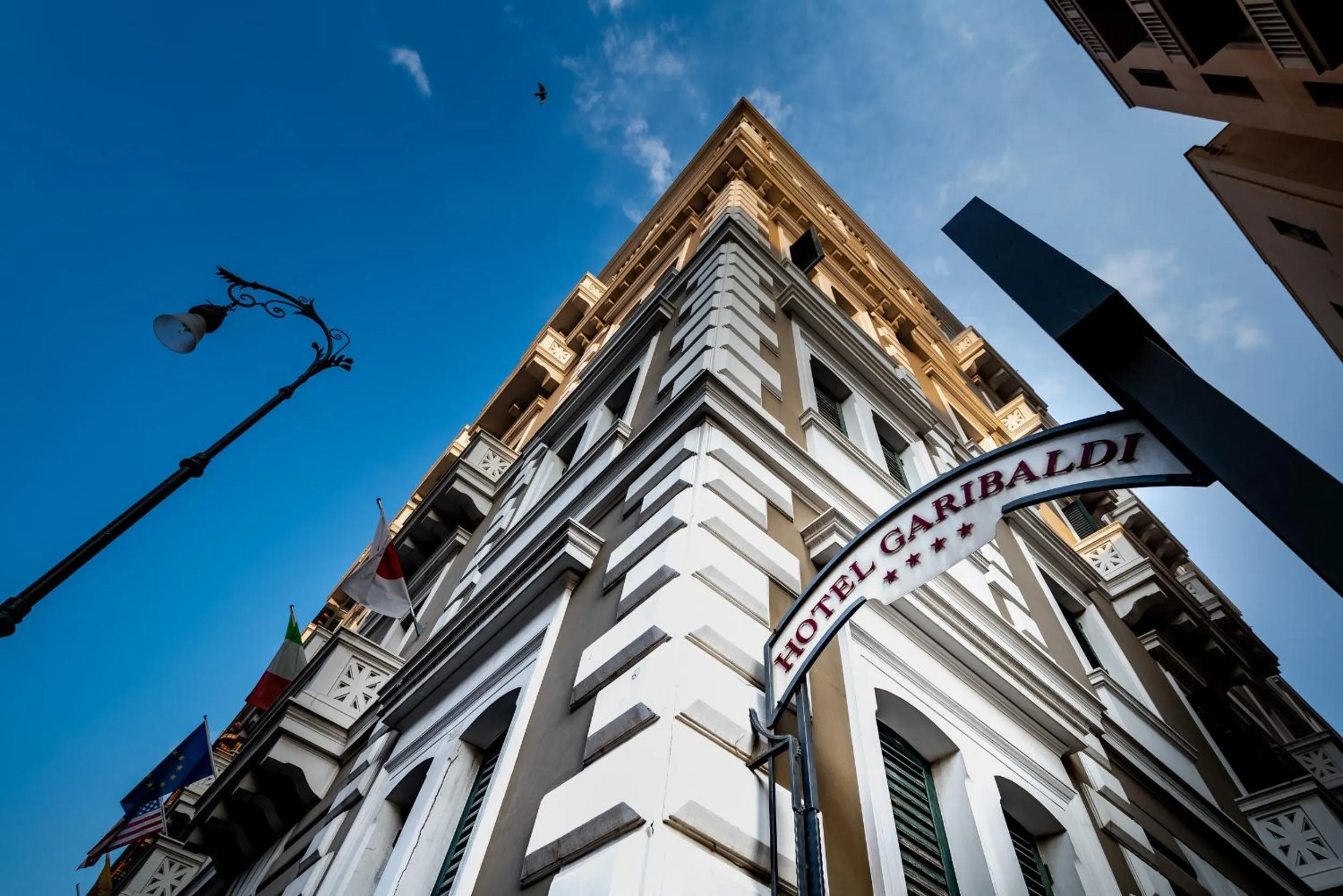 Property building in Hotel Garibaldi