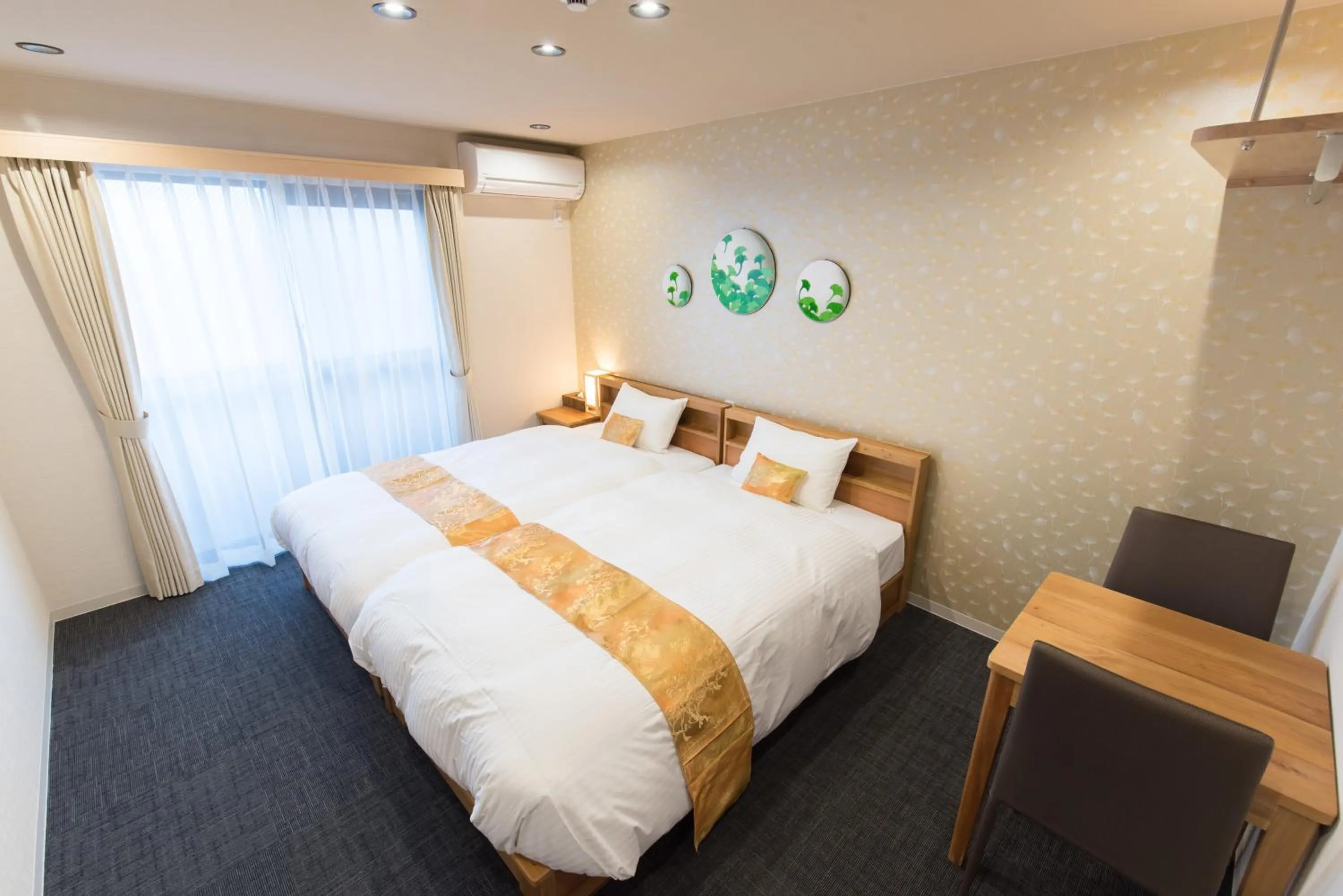 Bed in Stay SAKURA Kyoto Higashiyama Shirakawa