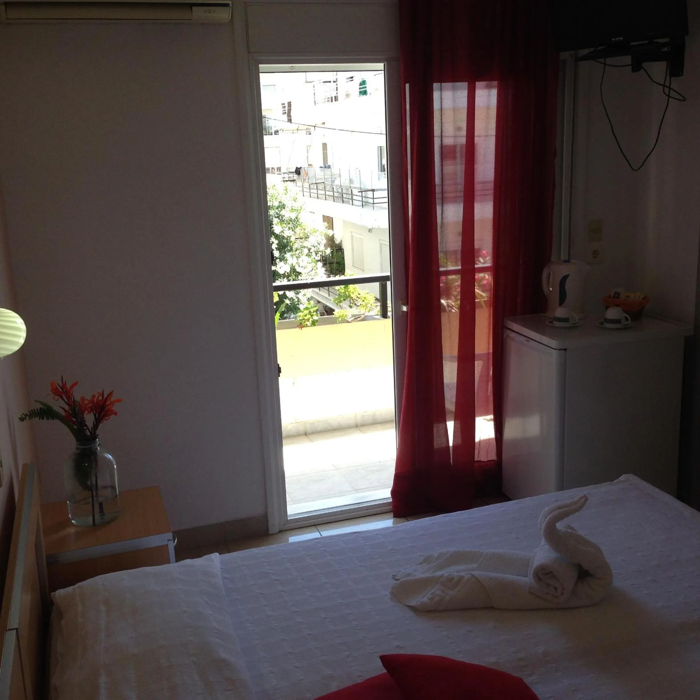 Photo of the whole room, Bed in Zefyros Hotel