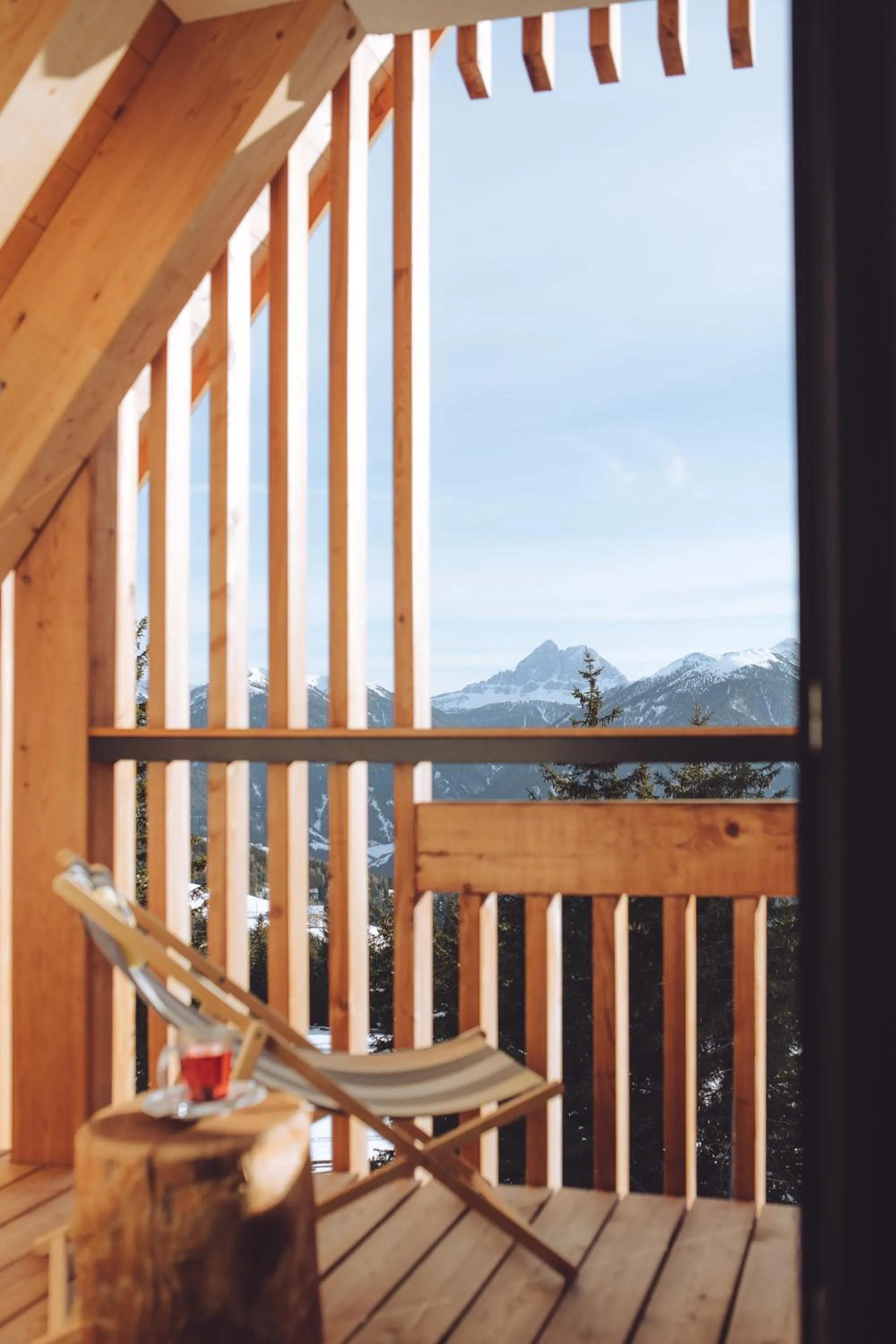 Balcony/Terrace in Oberhauser Hütte Rodenecker - Lüsner Alm