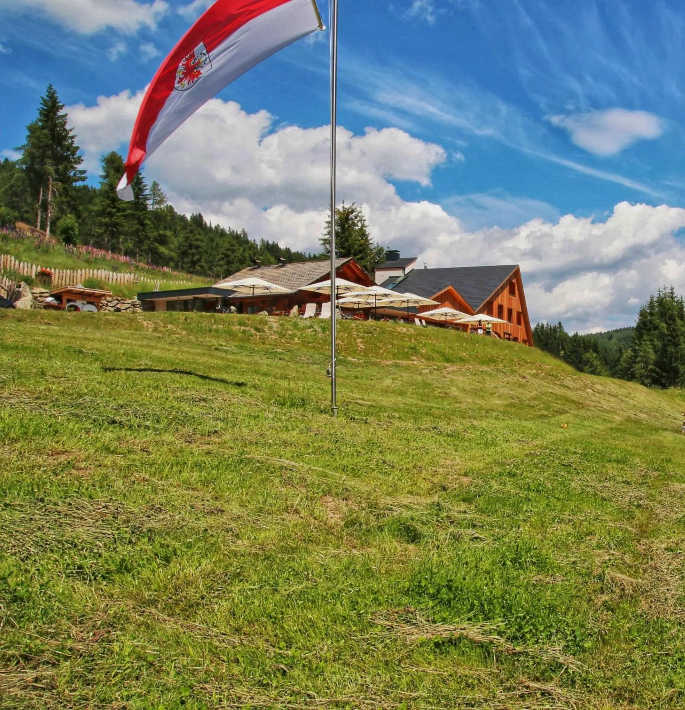 Property building in Oberhauser Hütte Rodenecker - Lüsner Alm