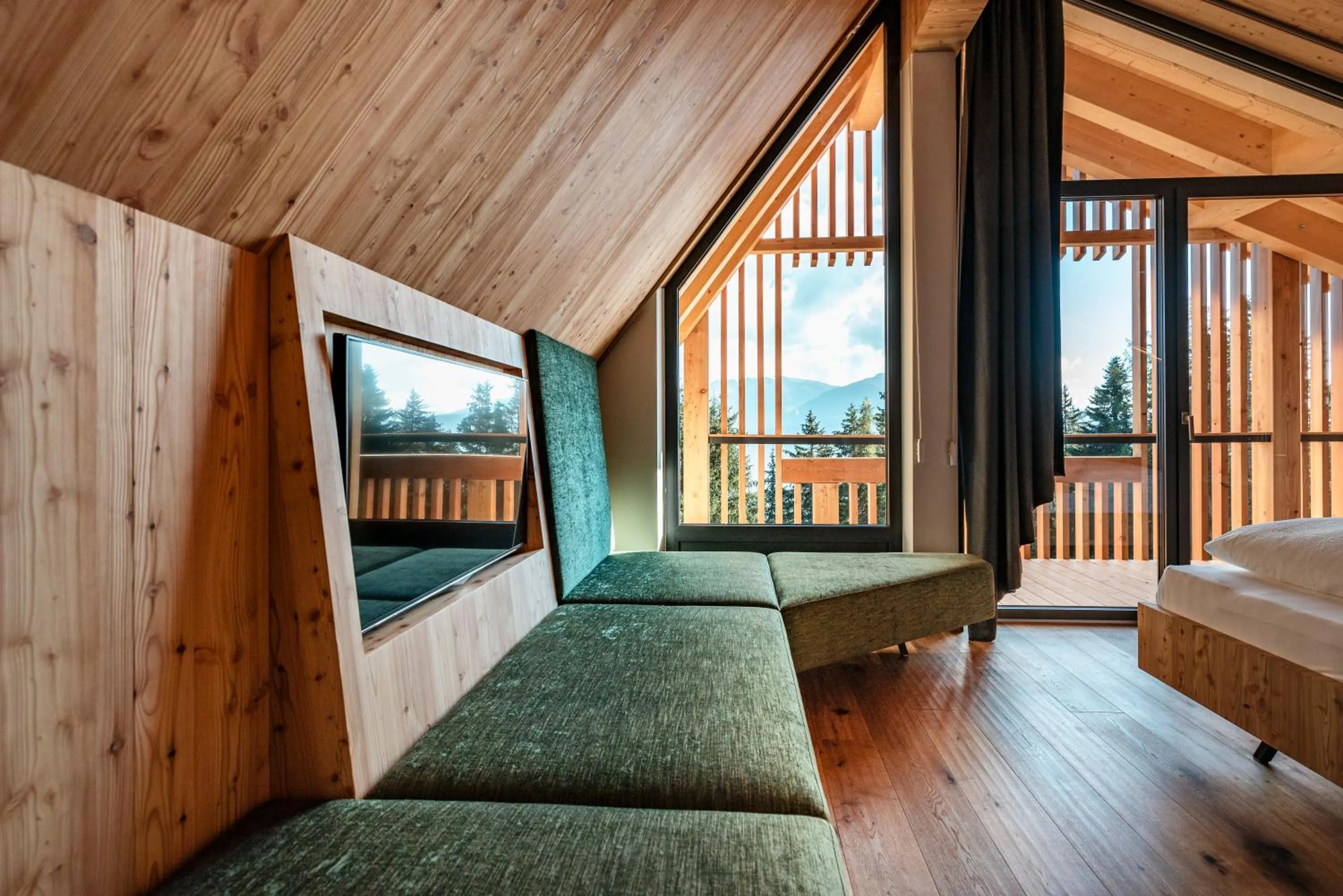 TV and multimedia, Bed in Oberhauser Hütte Rodenecker - Lüsner Alm