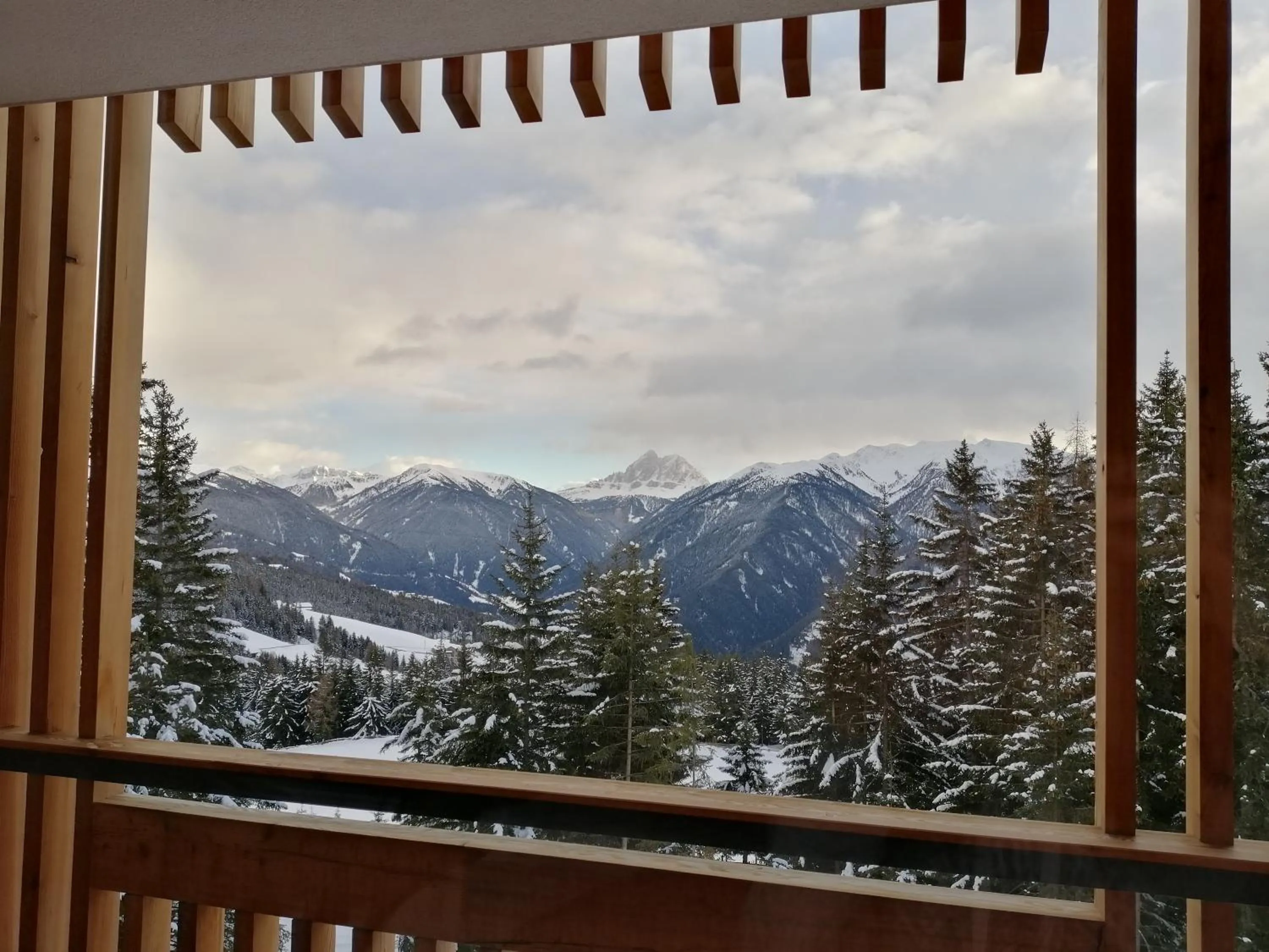 Winter in Oberhauser Hütte Rodenecker - Lüsner Alm