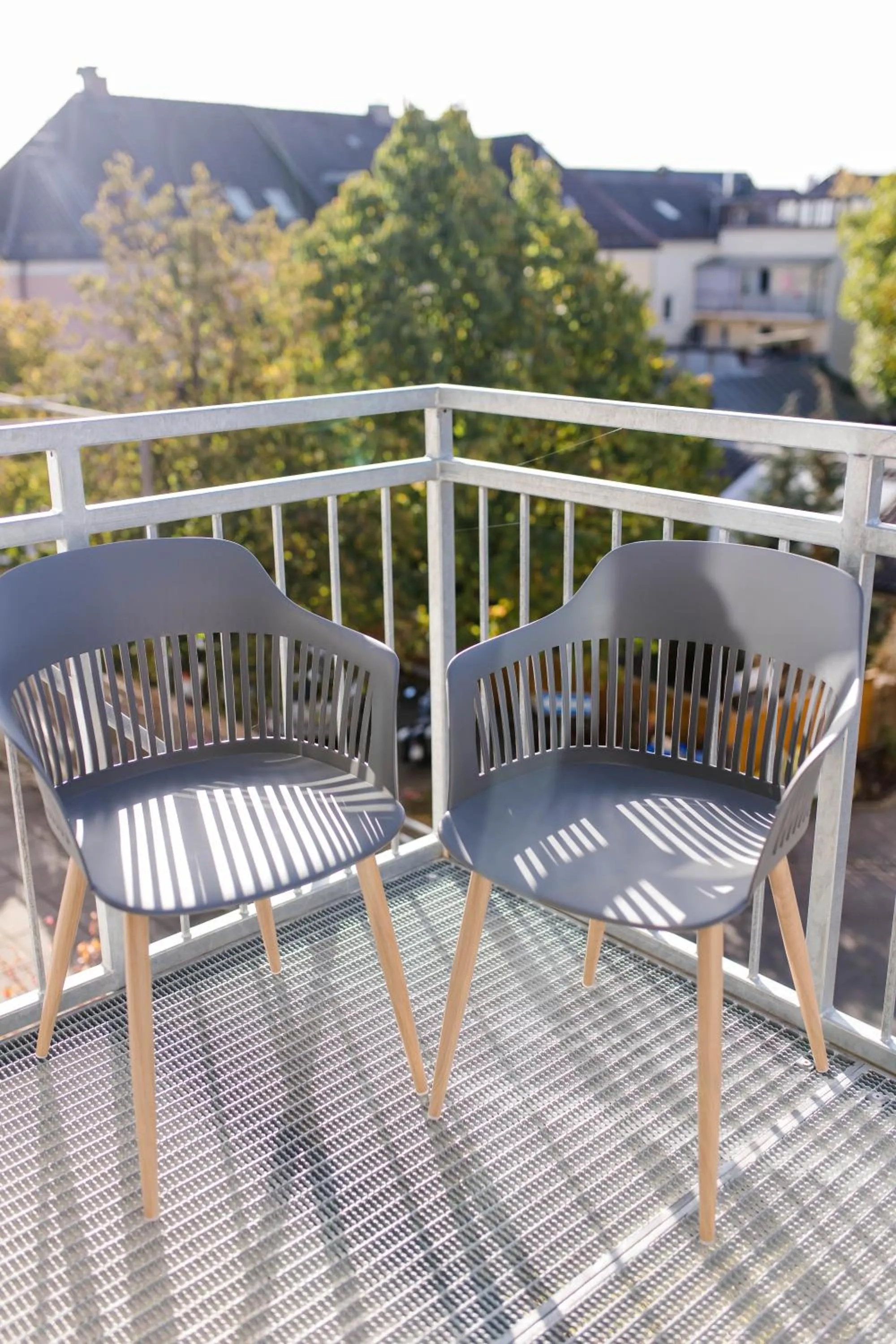Balcony/Terrace in Stadthotel Freilassing