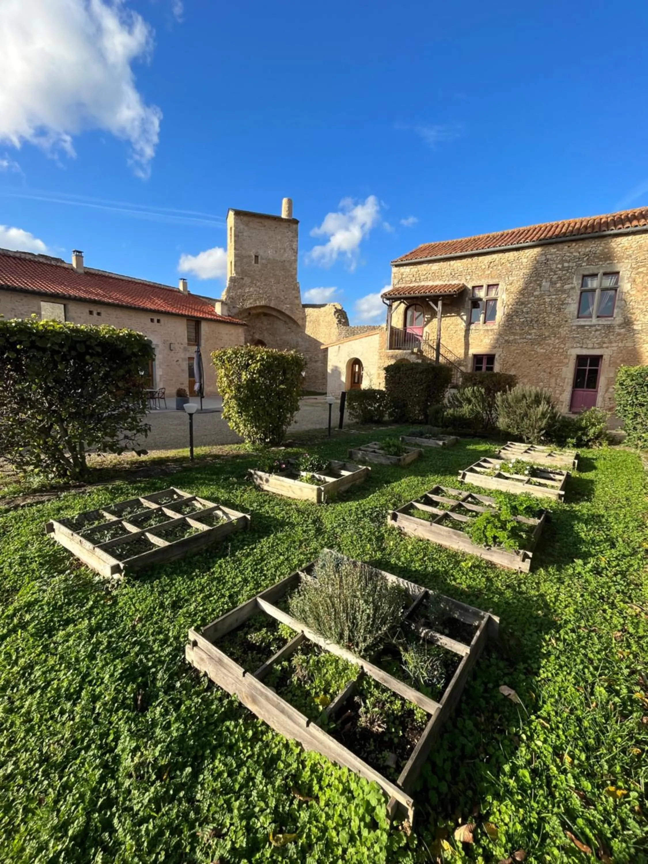 Garden in Le Vieux Chateau