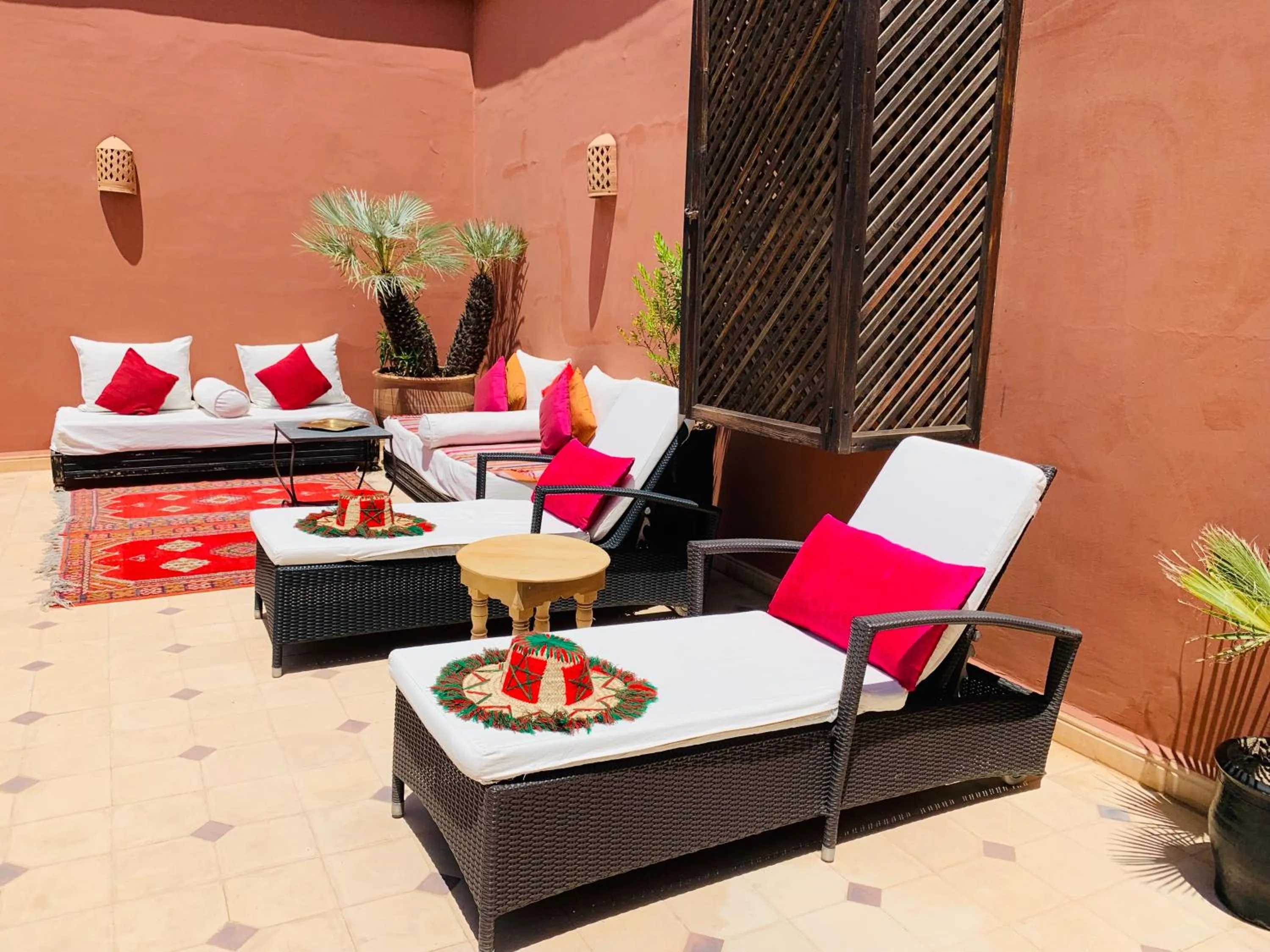 Lounge or bar in Dar Pamella