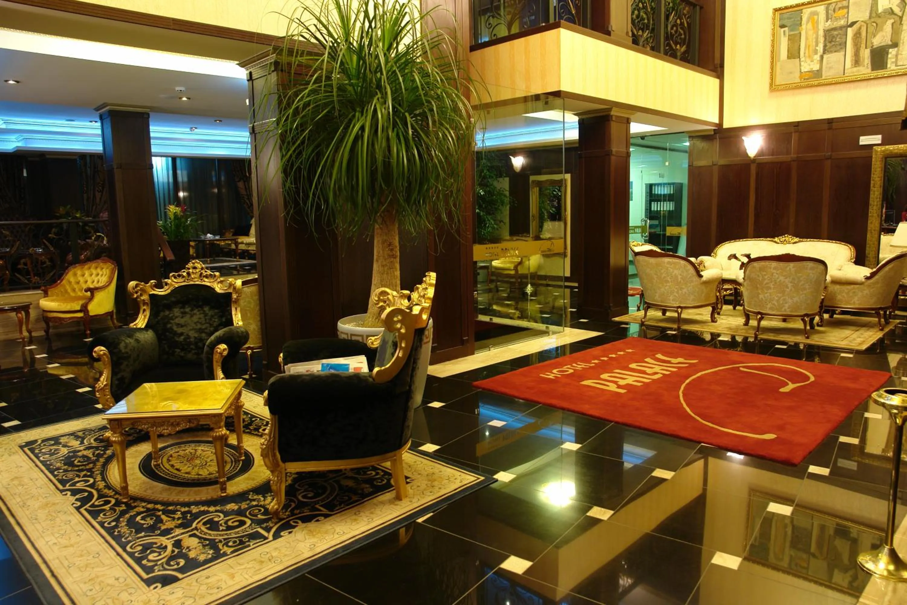 Lobby or reception in Hotel Palace Marina Dinevi