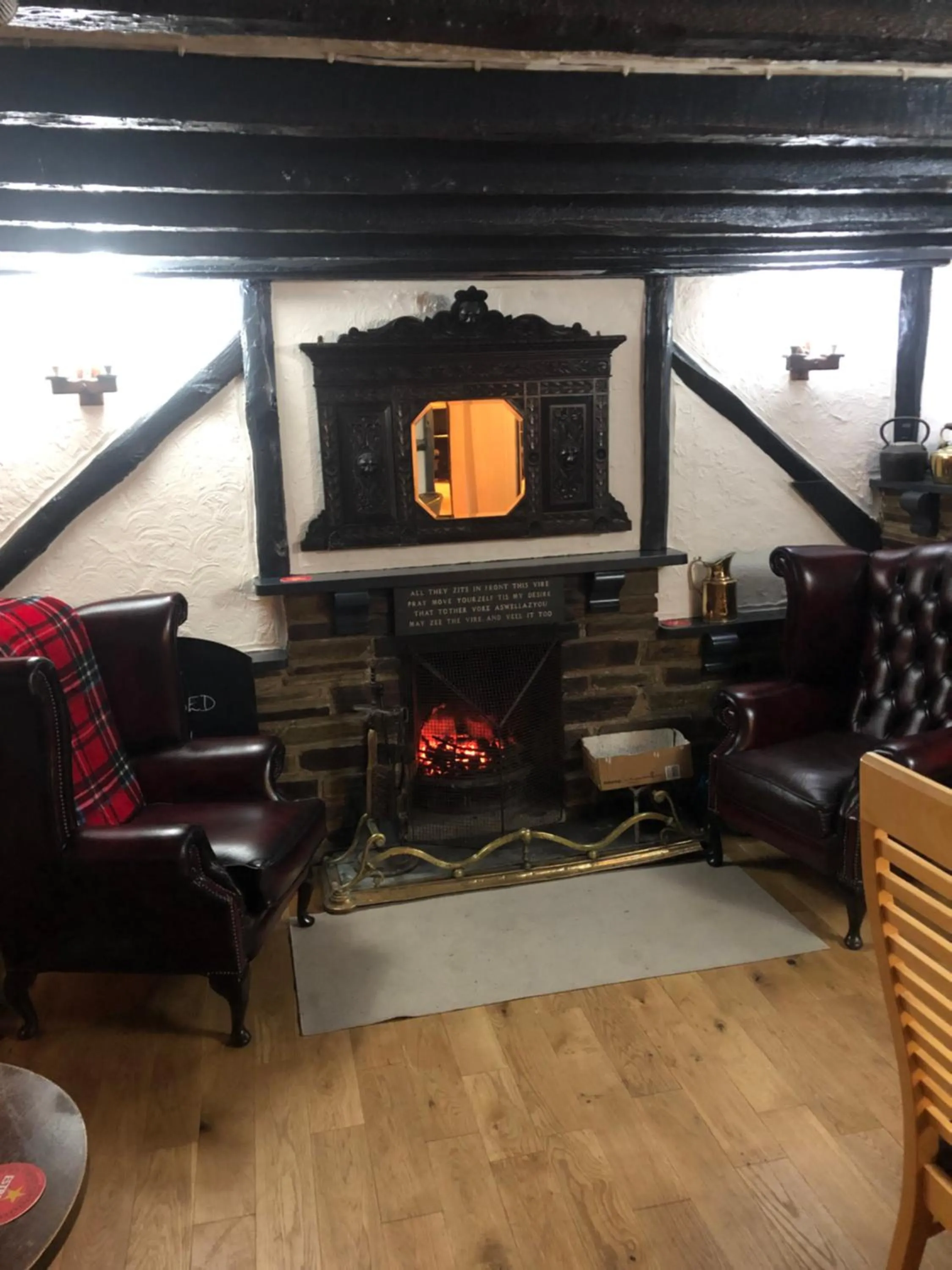 Restaurant/places to eat in The Cornishman Inn