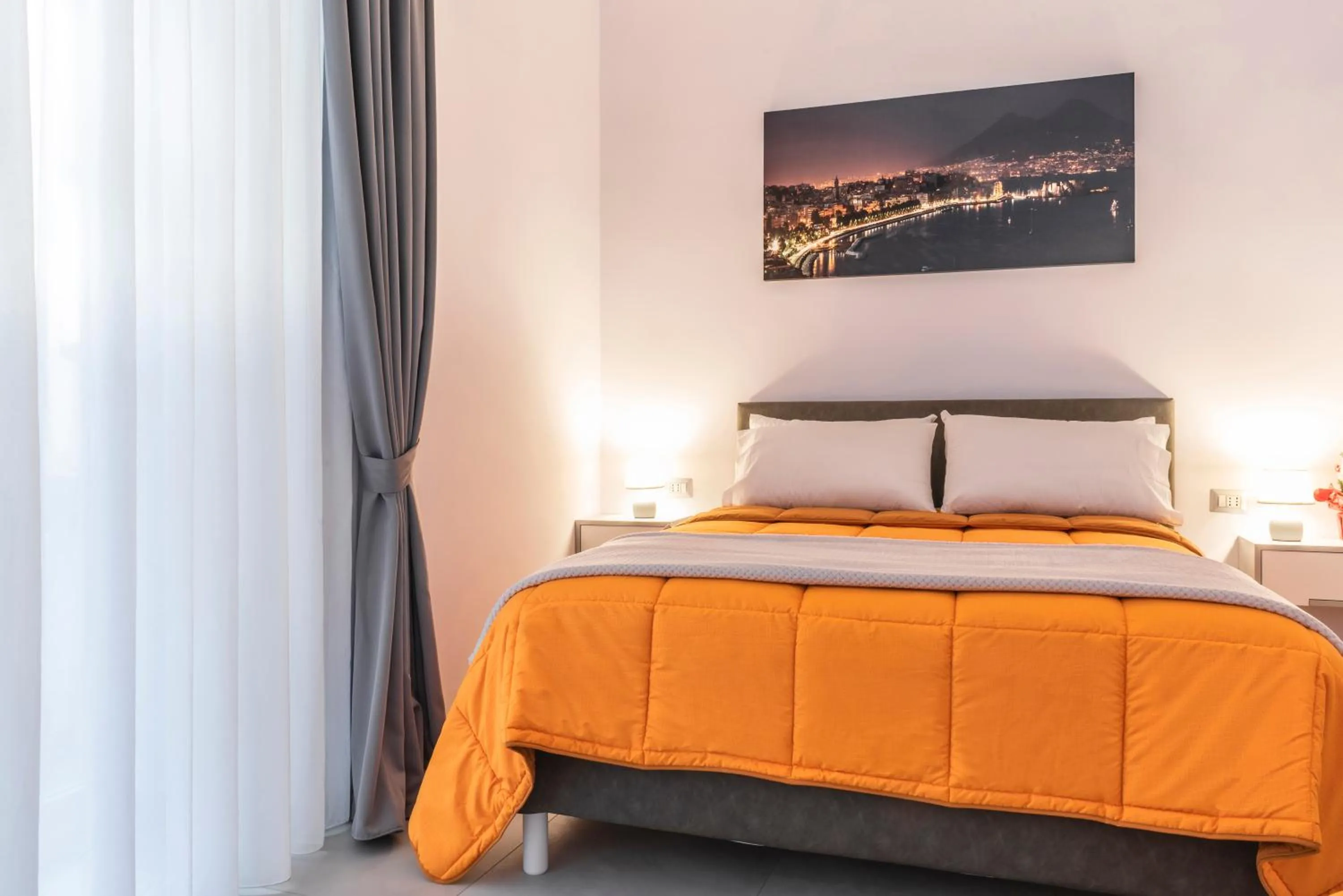 Bedroom, Bed in La Casina Rossa