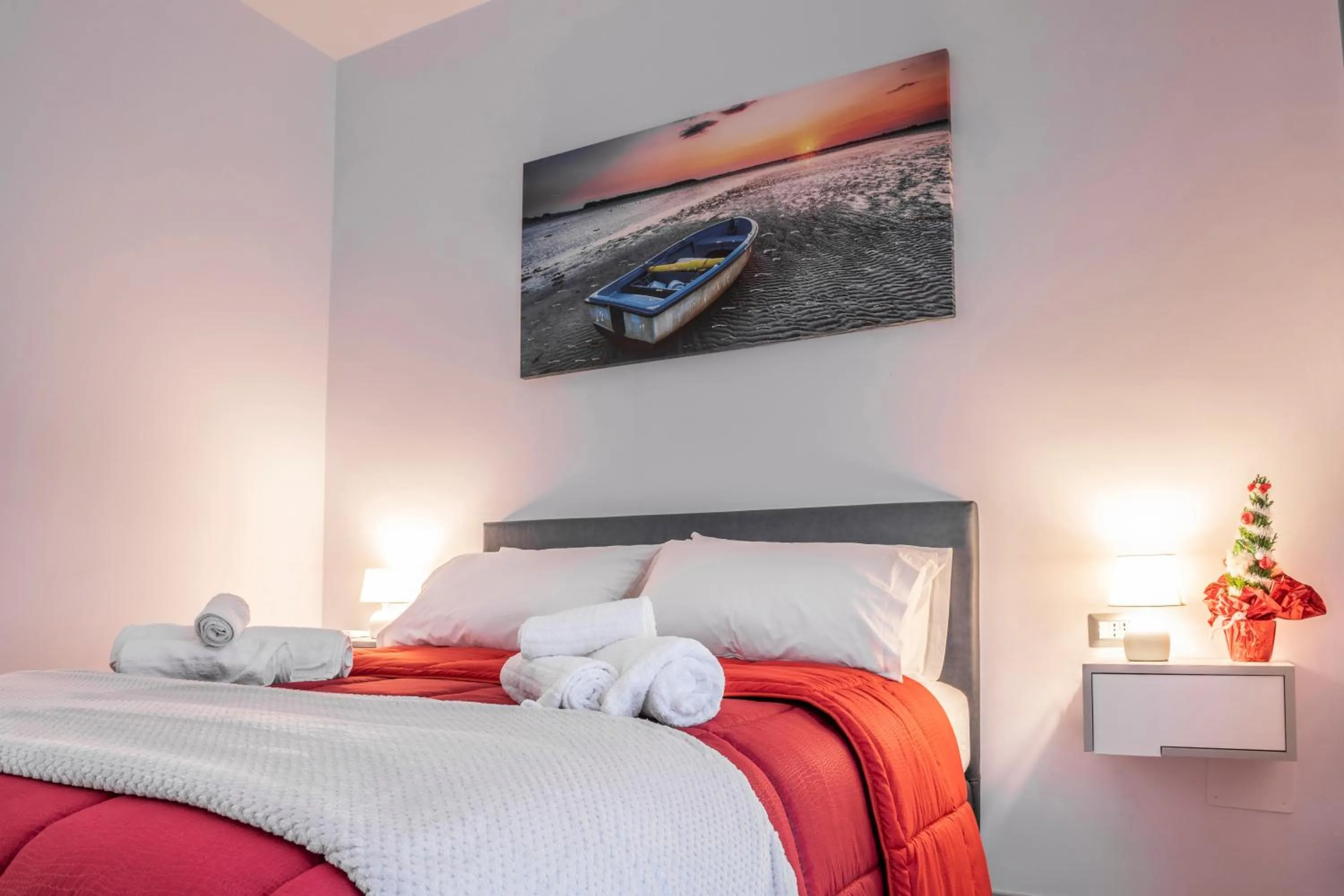 Bedroom, Bed in La Casina Rossa
