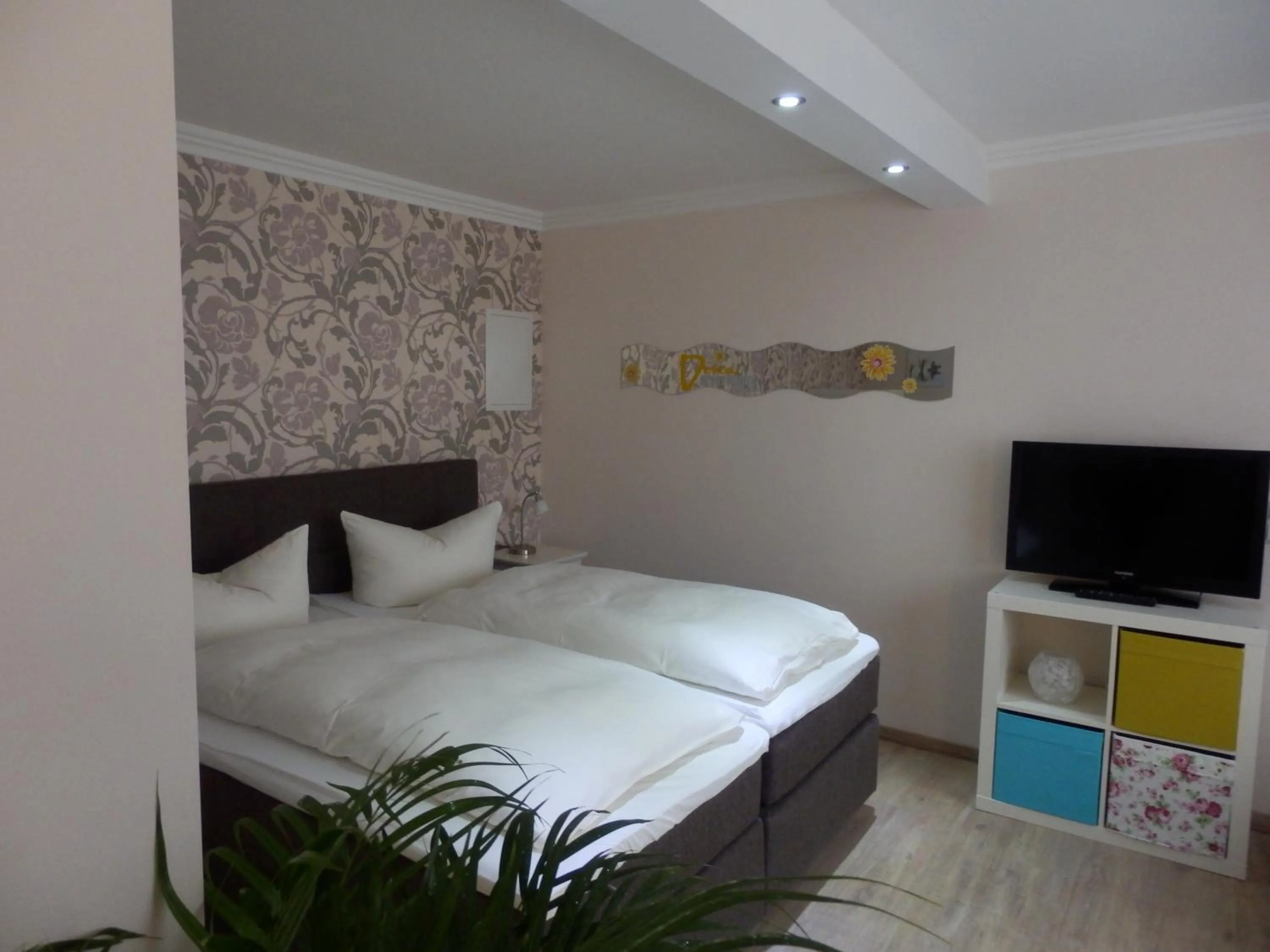 Bedroom, Bed in Design Apartments Bremen