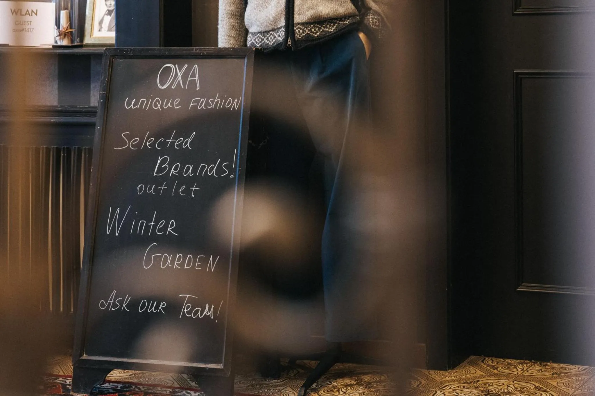 Lobby or reception in VILLA OXA - Boutique Design Hotel