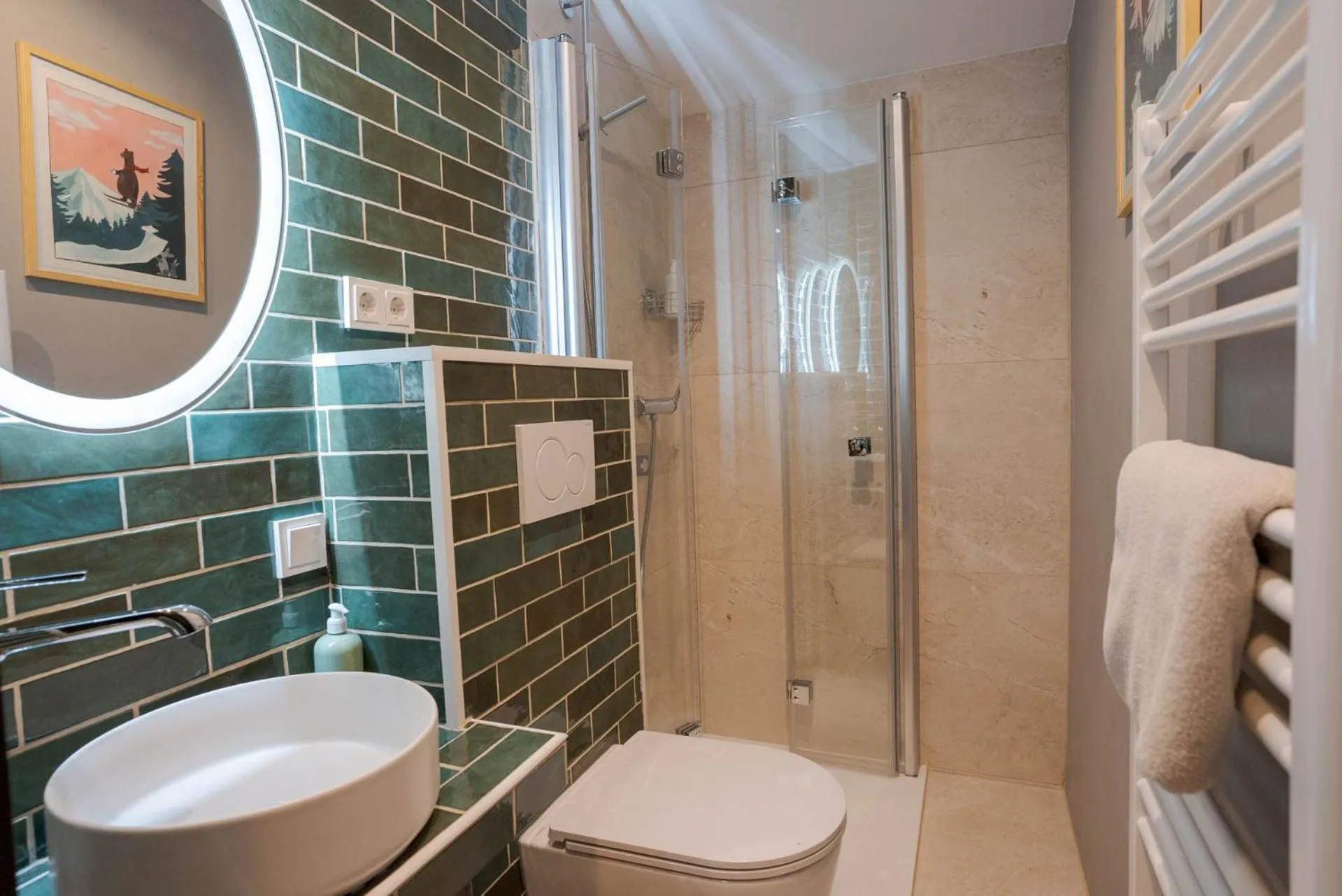 Shower in VILLA OXA - Boutique Design Hotel