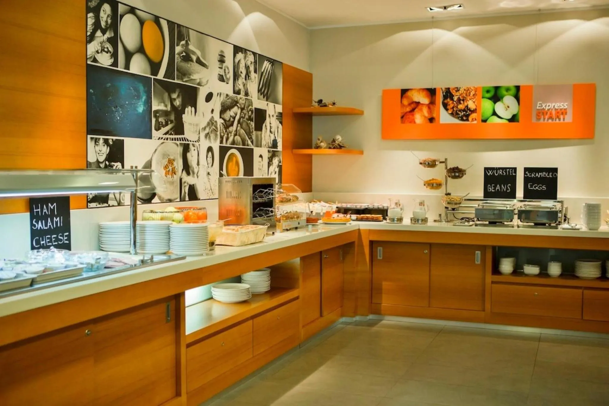 Breakfast in Holiday Inn Express Milan-Malpensa Airport by IHG