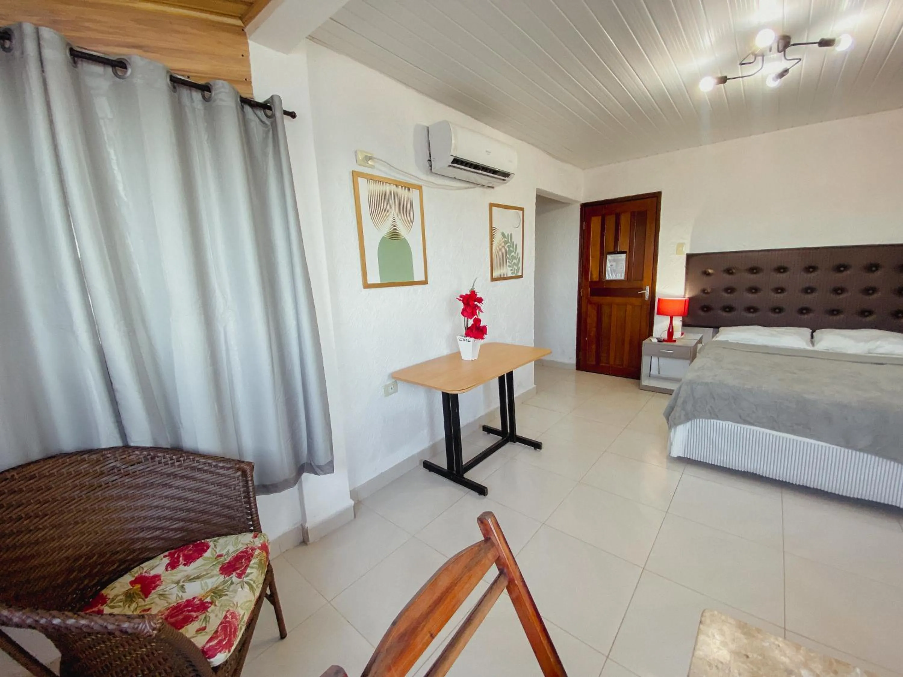 Bed in Hotel 5 Sóis