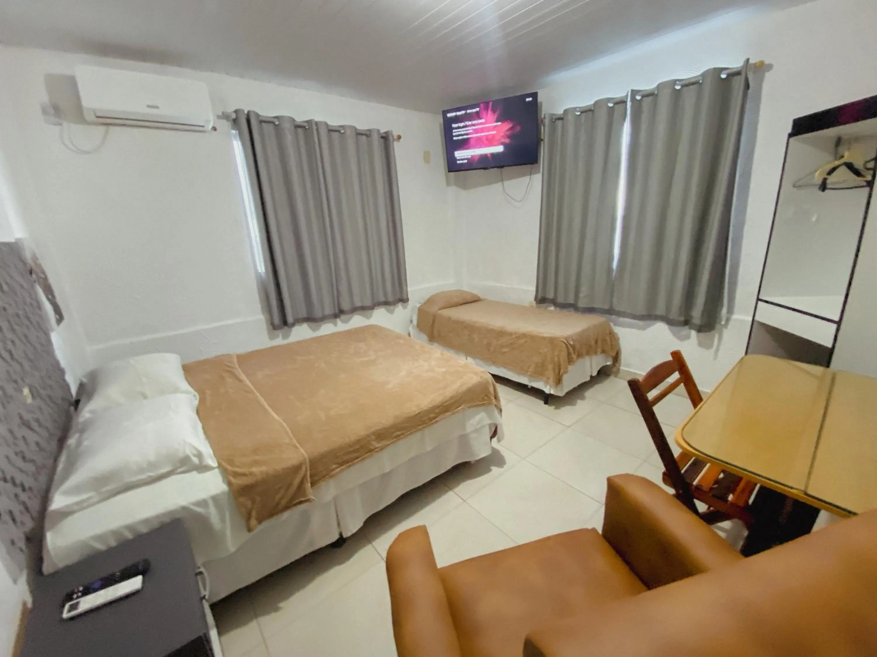 Bed in Hotel 5 Sóis