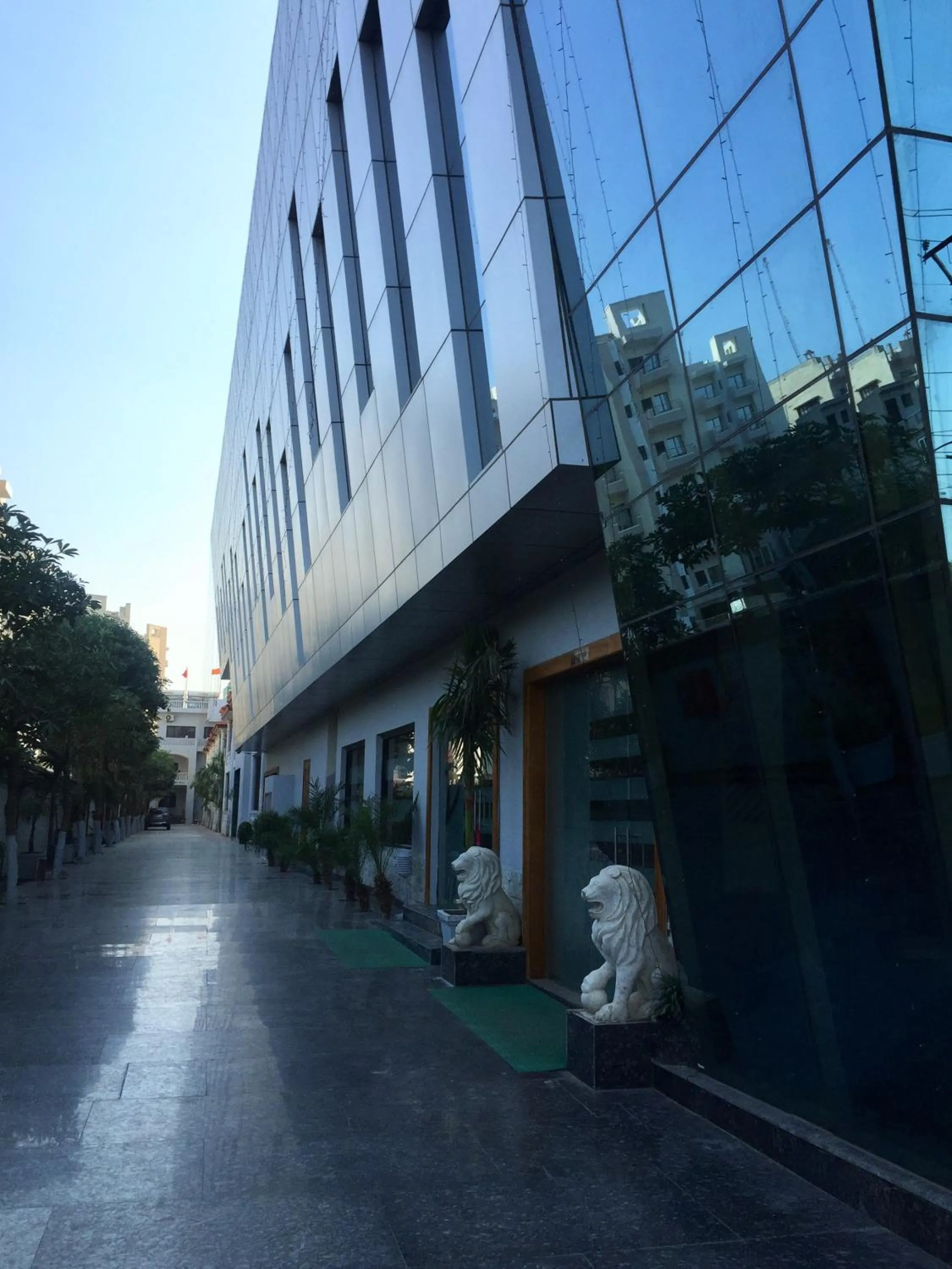 Facade/entrance in Hotel Kridha Residency - Opposite Prem Mandir Vrindavan