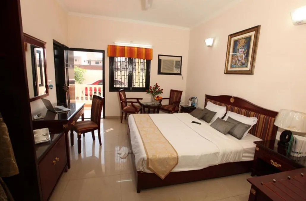 Bed in Hotel Kridha Residency - Opposite Prem Mandir Vrindavan