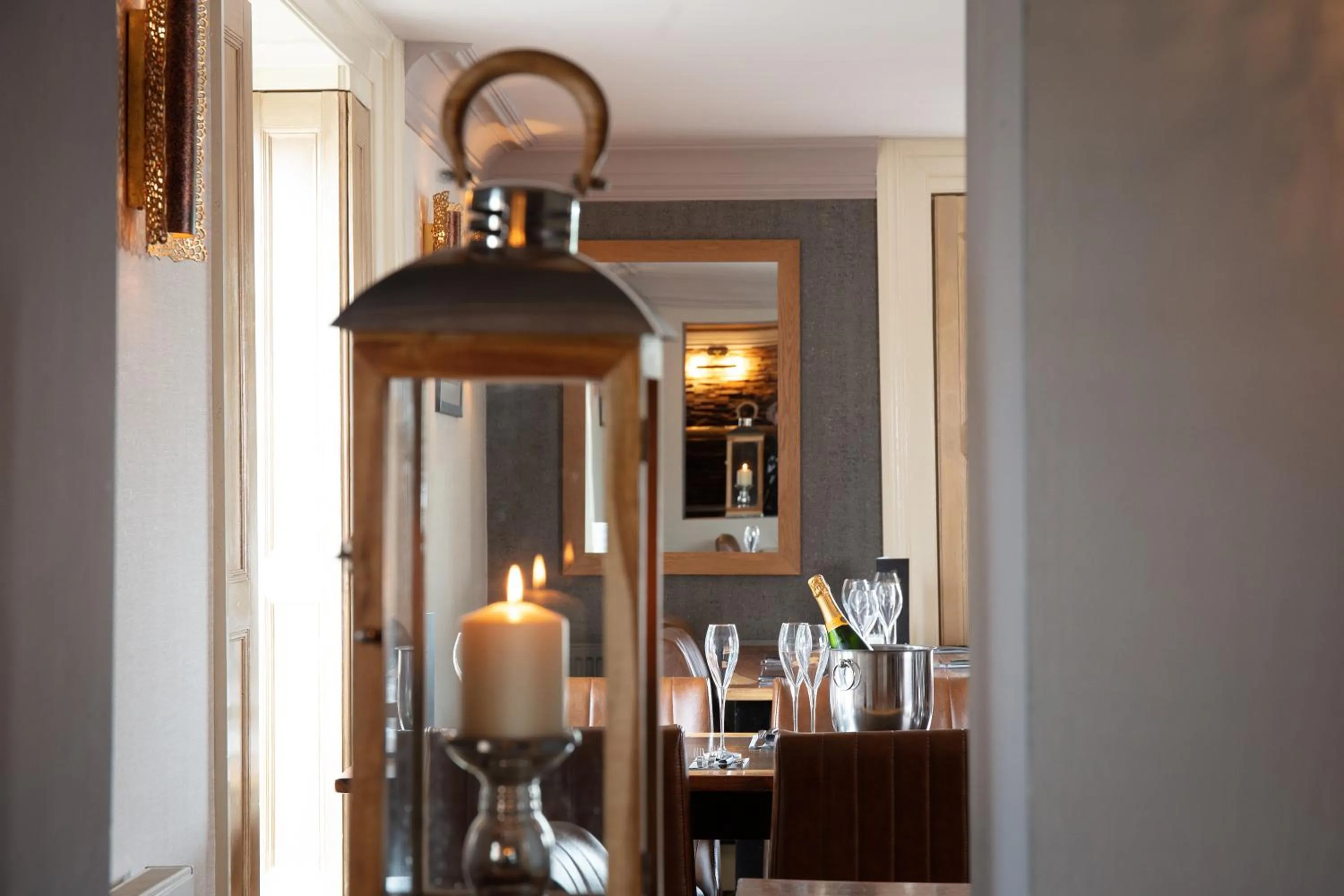 Dining area in Broom Hall Inn