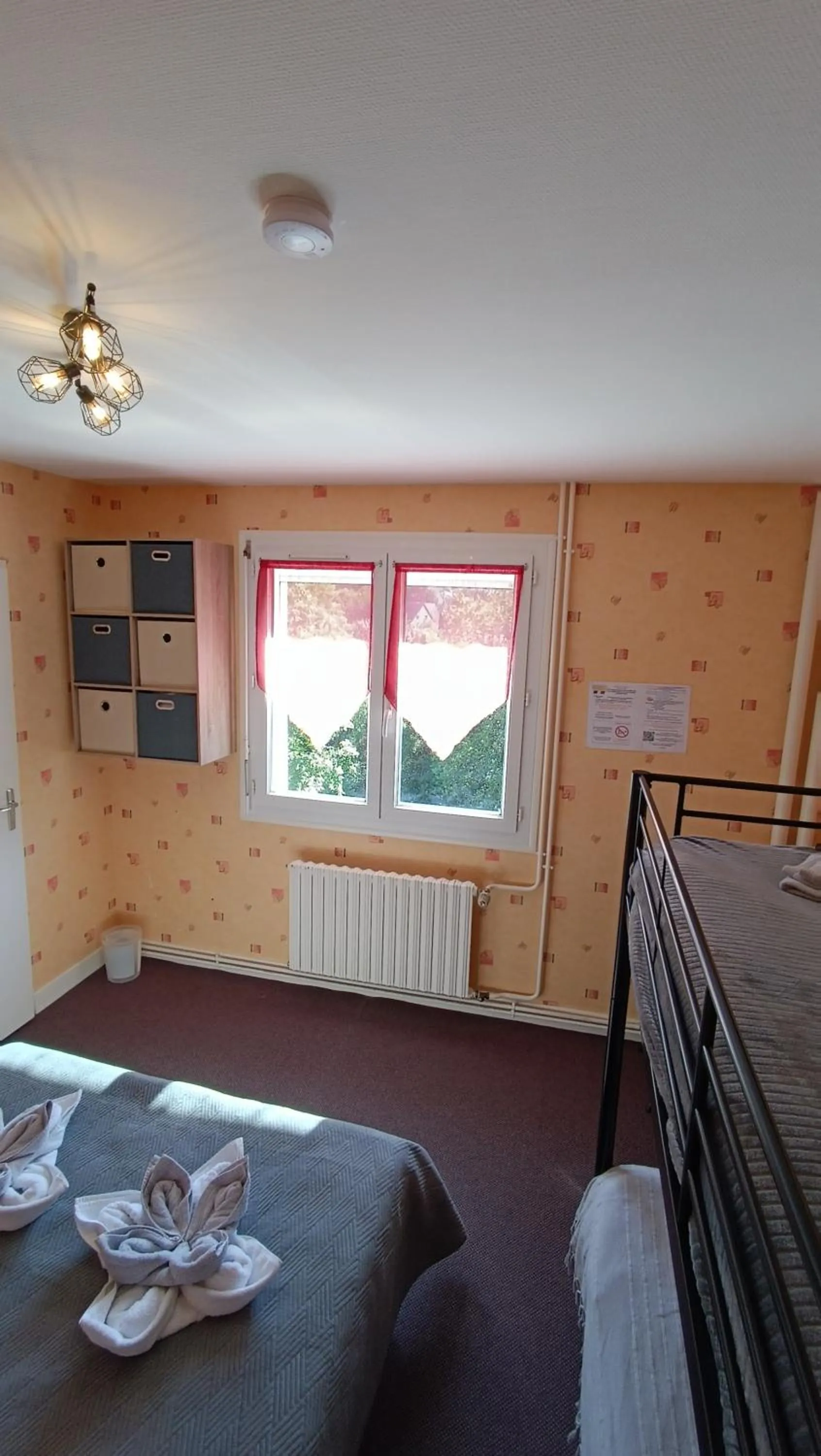 Photo of the whole room, Bed in Hôtel Le Pommeil