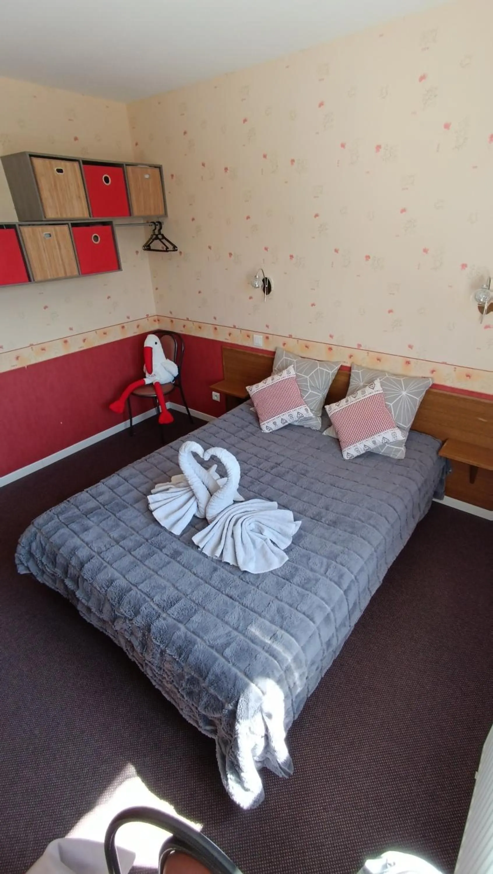 Photo of the whole room, Bed in Hôtel Le Pommeil