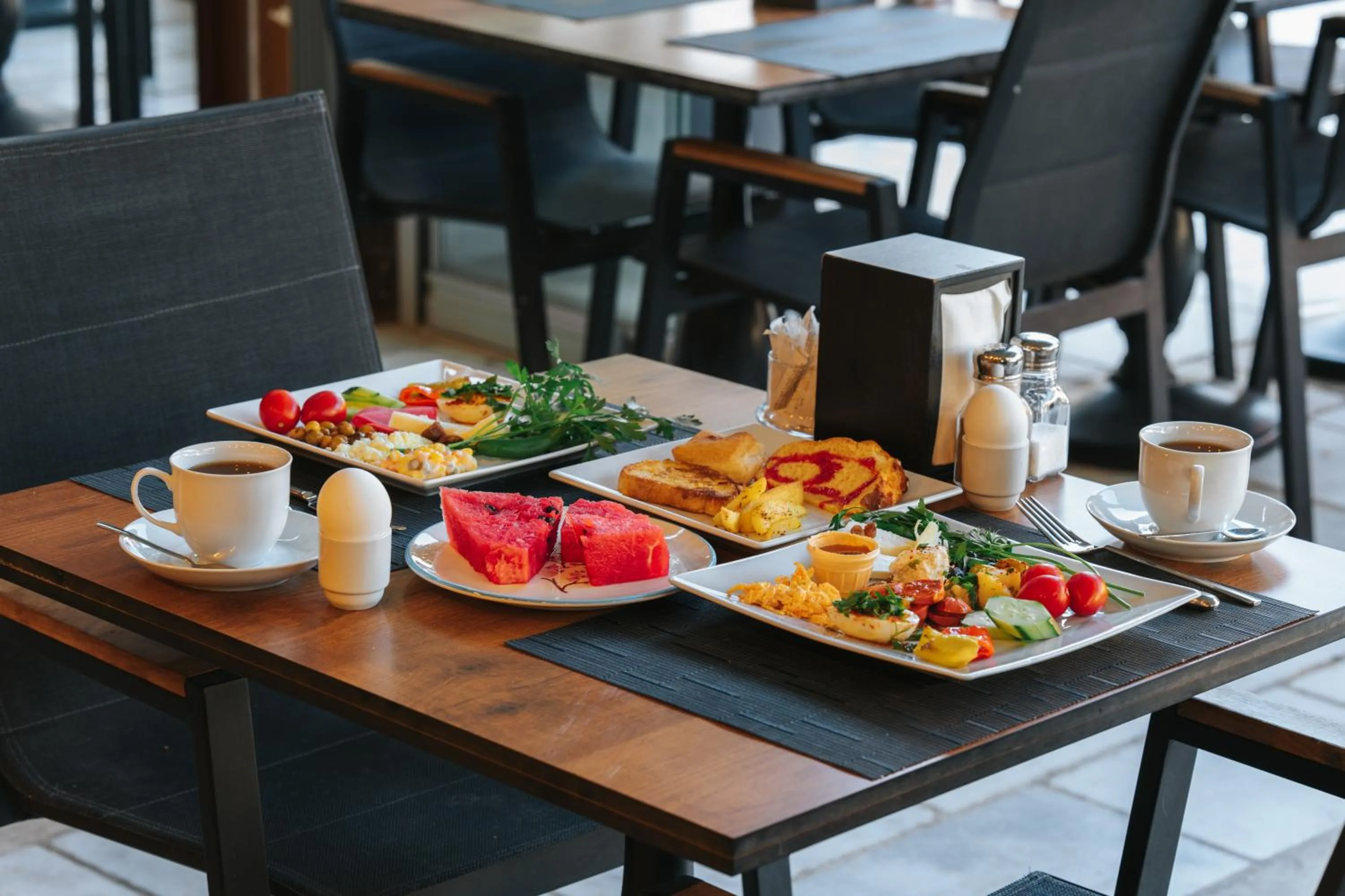 Breakfast in Akkan Hotel