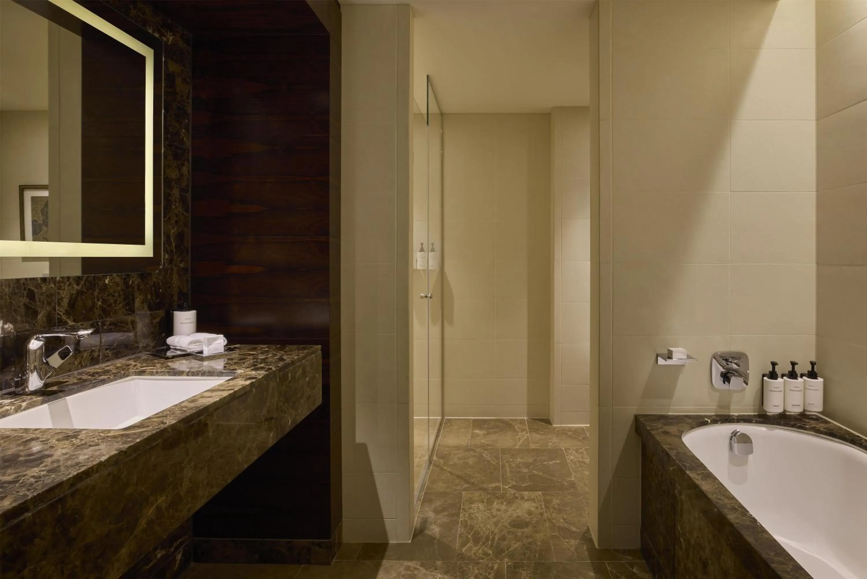 Bathroom in Conrad London St James