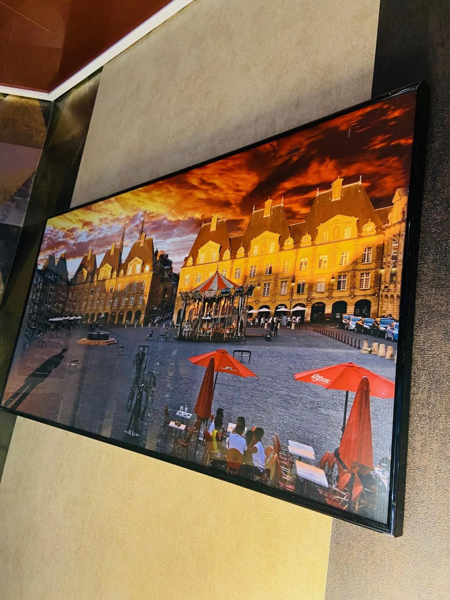 Decorative detail in Cesar Hotel