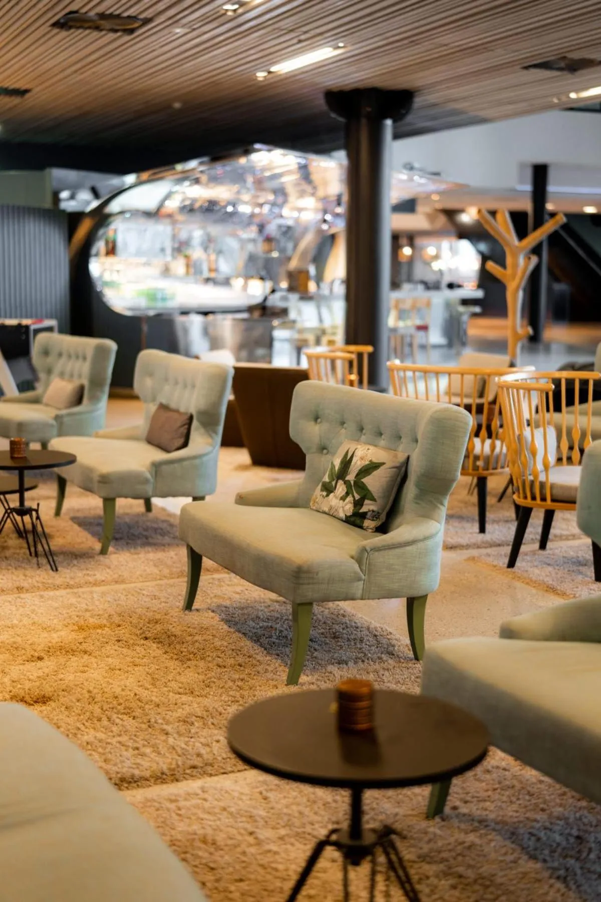 Lobby or reception in Scandic Fornebu