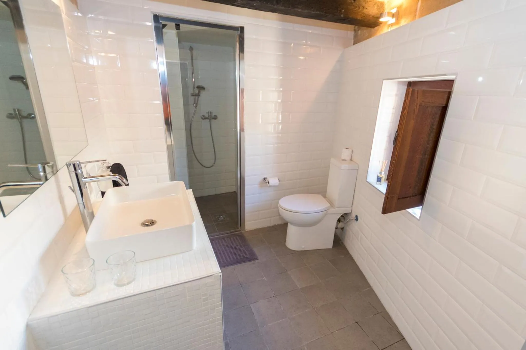 Bathroom in The Burrow Guest House