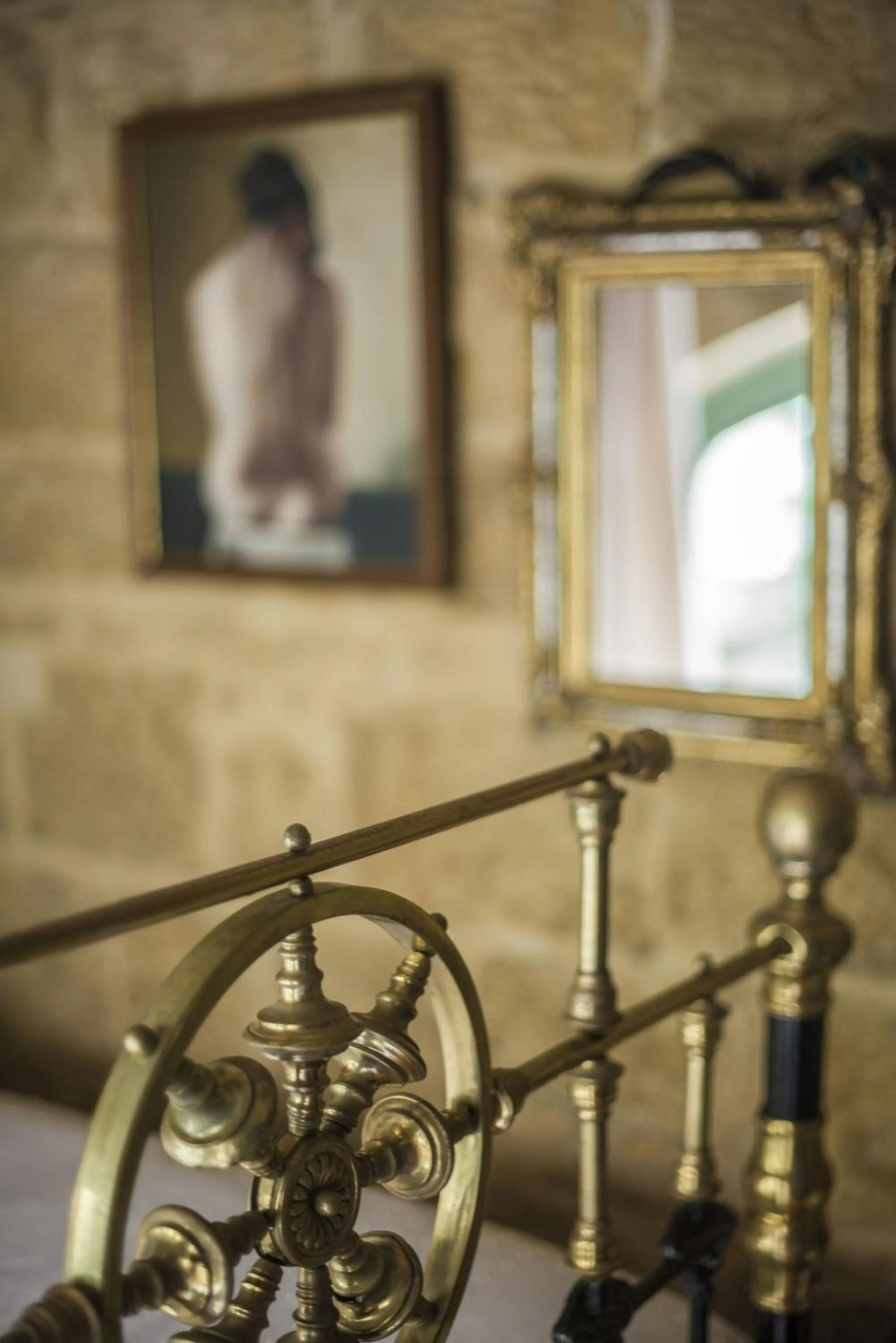 Decorative detail in The Burrow Guest House