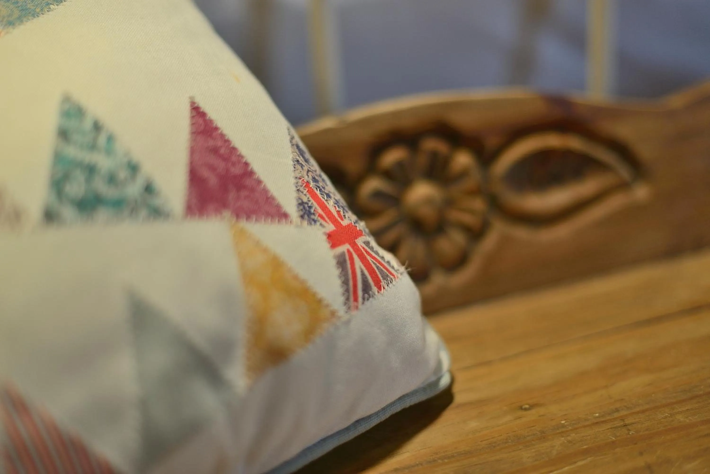 Decorative detail in The Burrow Guest House