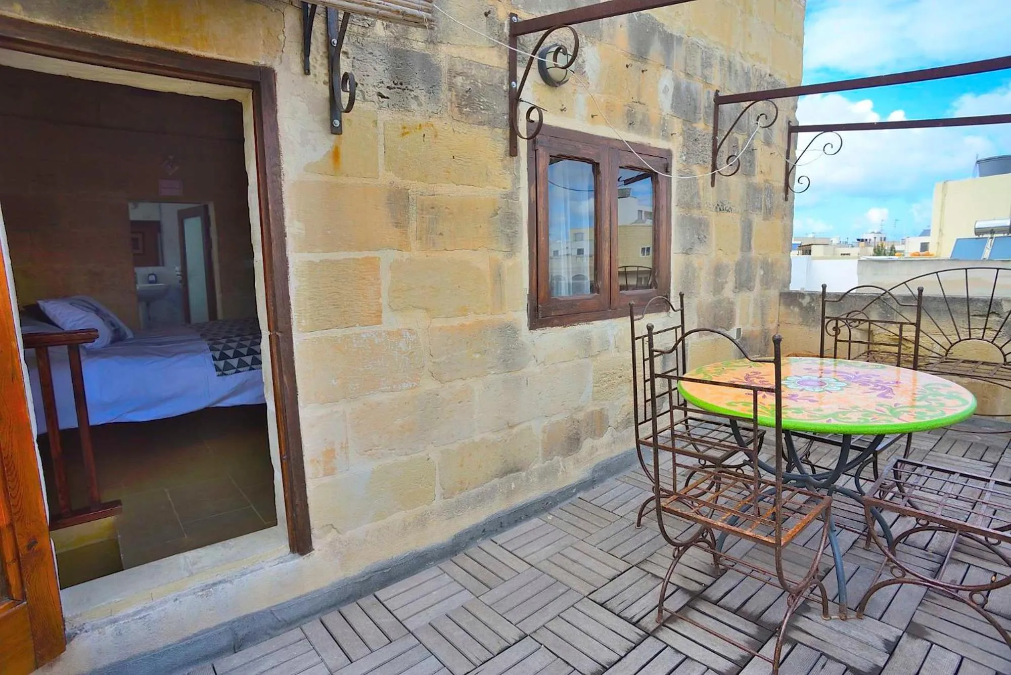 Balcony/Terrace in The Burrow Guest House