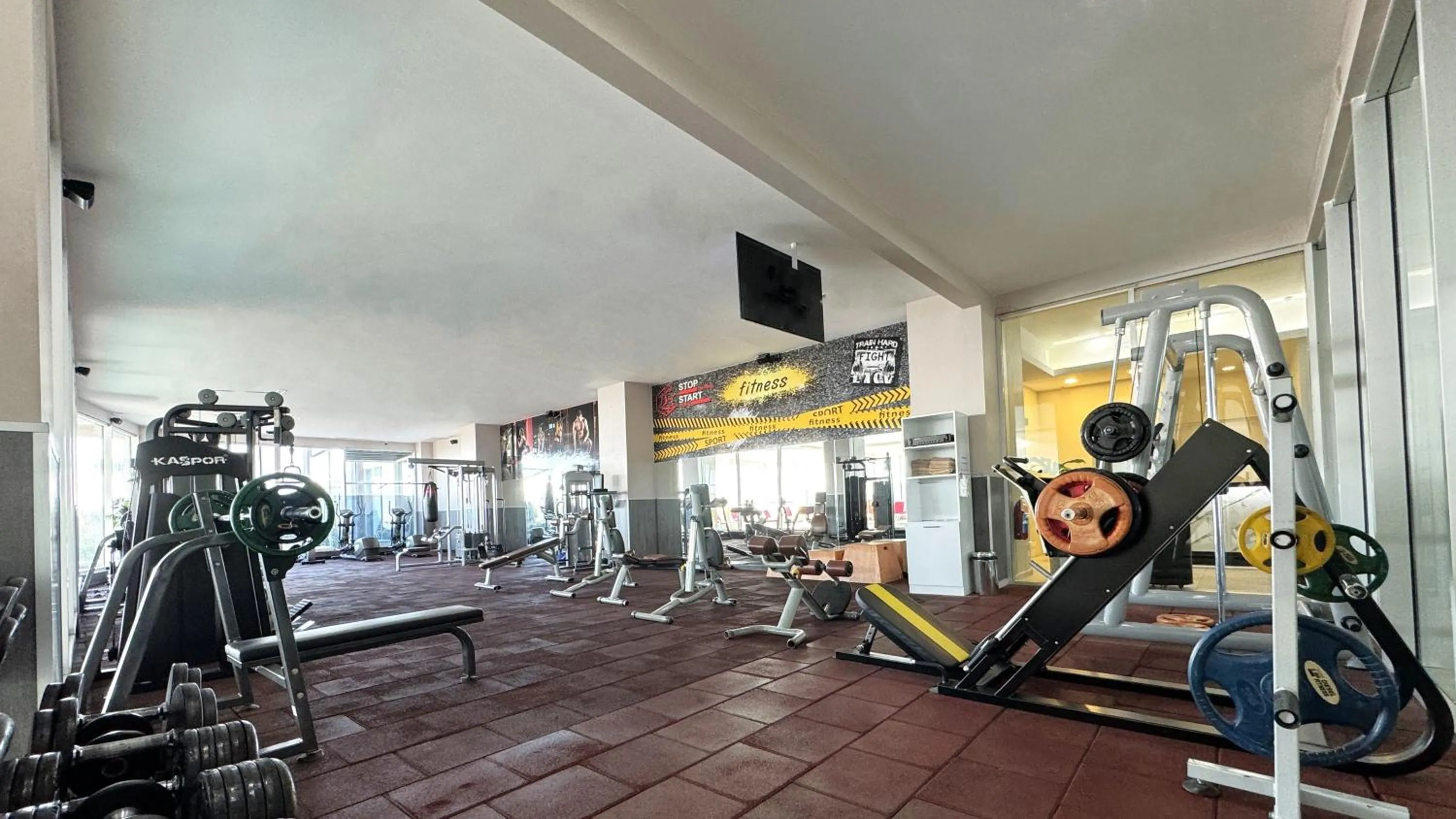 Fitness centre/facilities in Ramada by Wyndham Tekirdağ