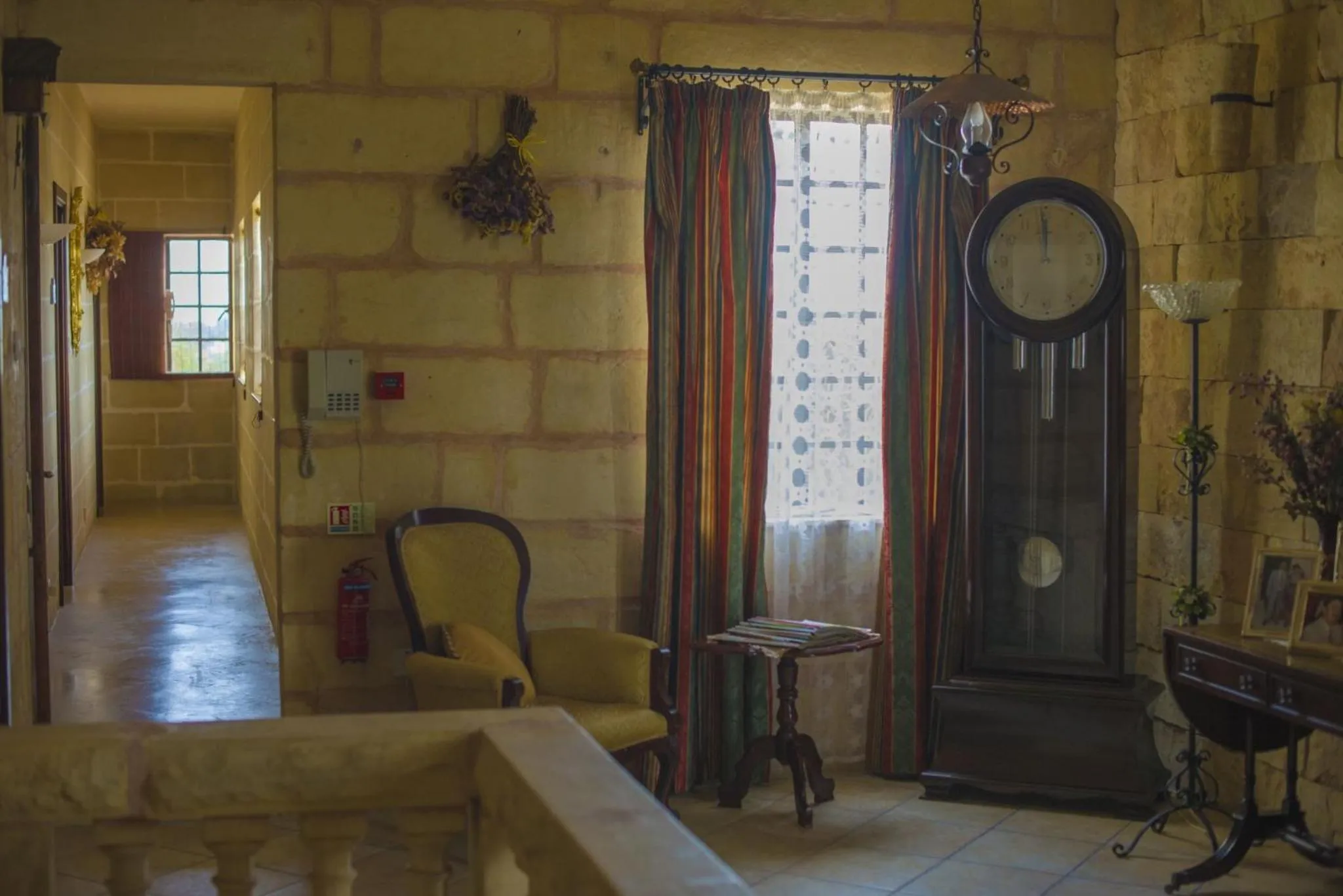 Decorative detail in Ta' Bertu Host Family Bed & Breakfast