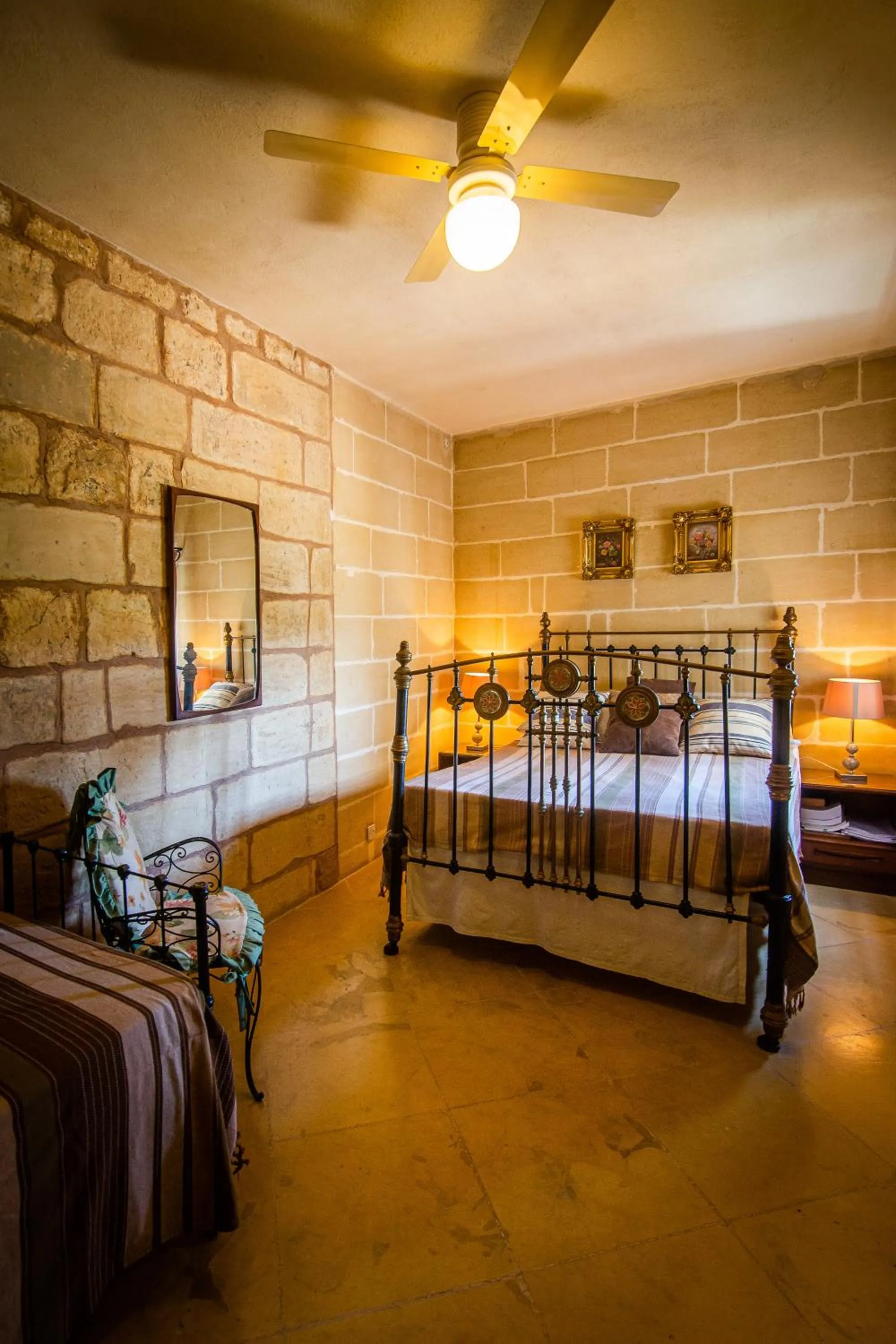 Bedroom, Bed in Ta' Bertu Host Family Bed & Breakfast